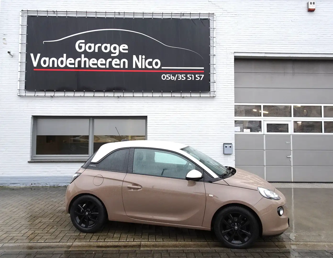 Opel Adam 1.4i Jam TOUCHSCREEN,AIRCO,CRUISE,PDC,ALU 16" Beige - 1