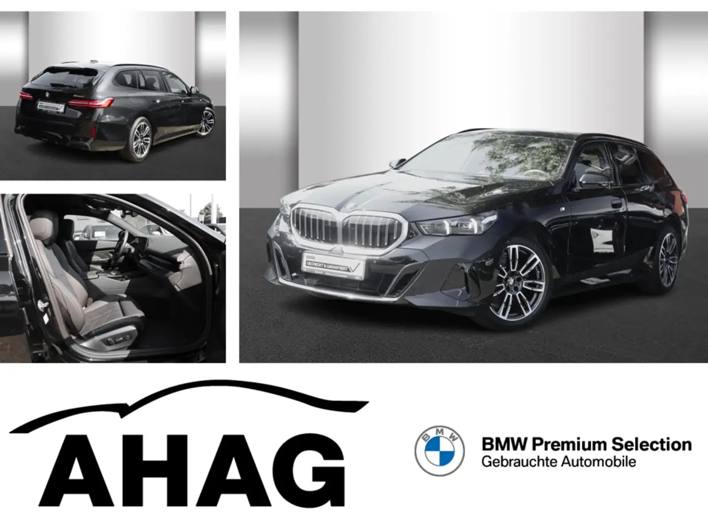 BMW 520 d Tour M Sport Standhzg. AHK 360 Autobahnass Schwarz - 1