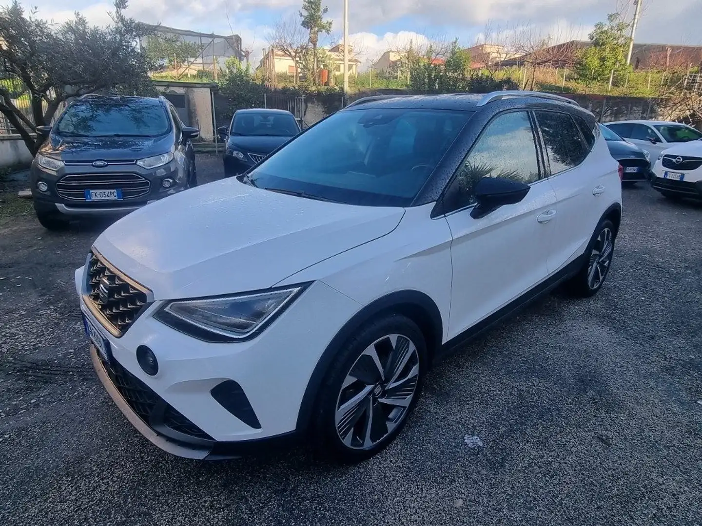 SEAT Arona 1.0 EcoTSI FR garanzia uffc.seat fino al 2027 Bianco - 2