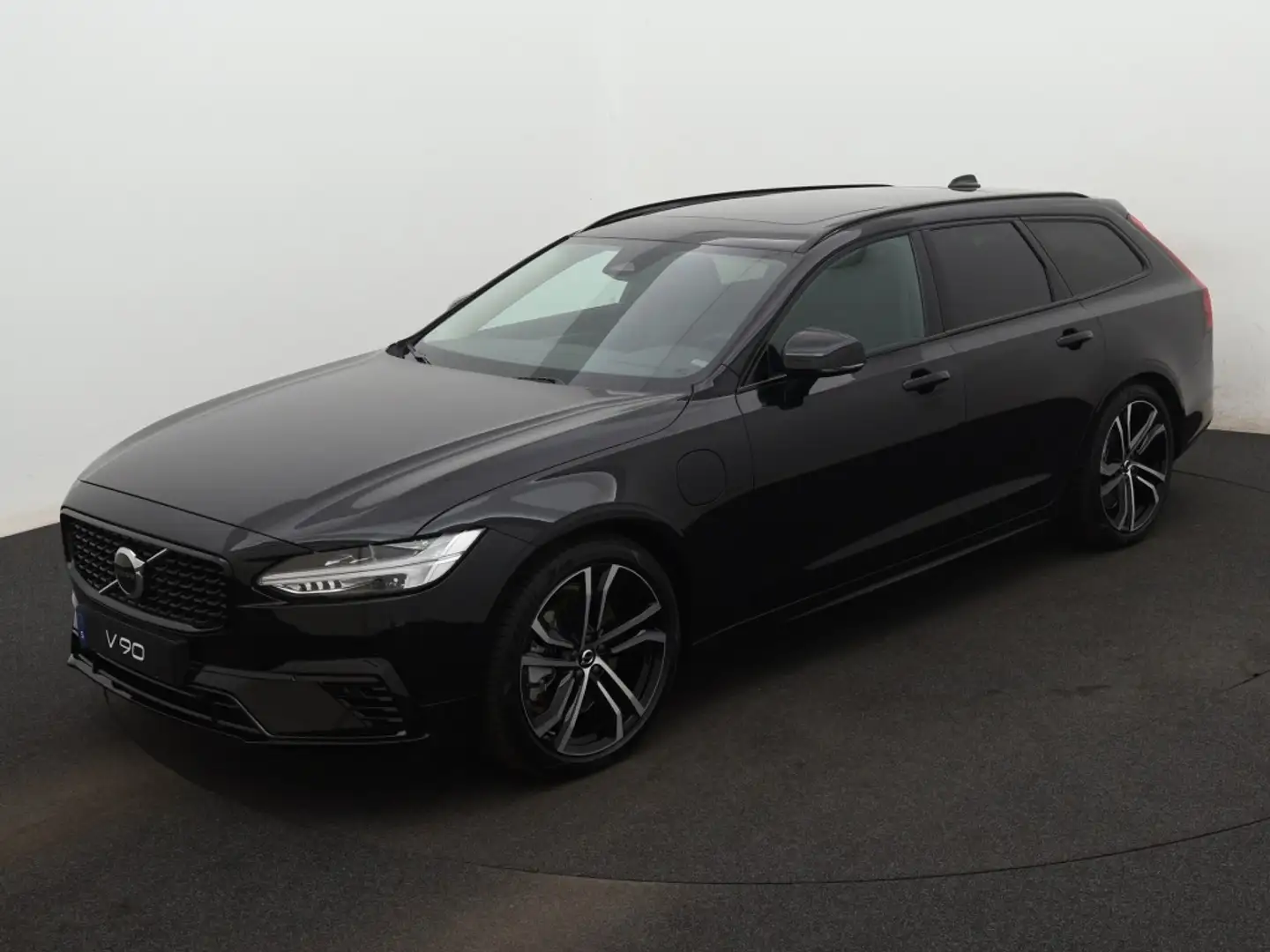 Volvo V90 V90 T6 Twin Engine AWD Plus Dark Zwart - 1