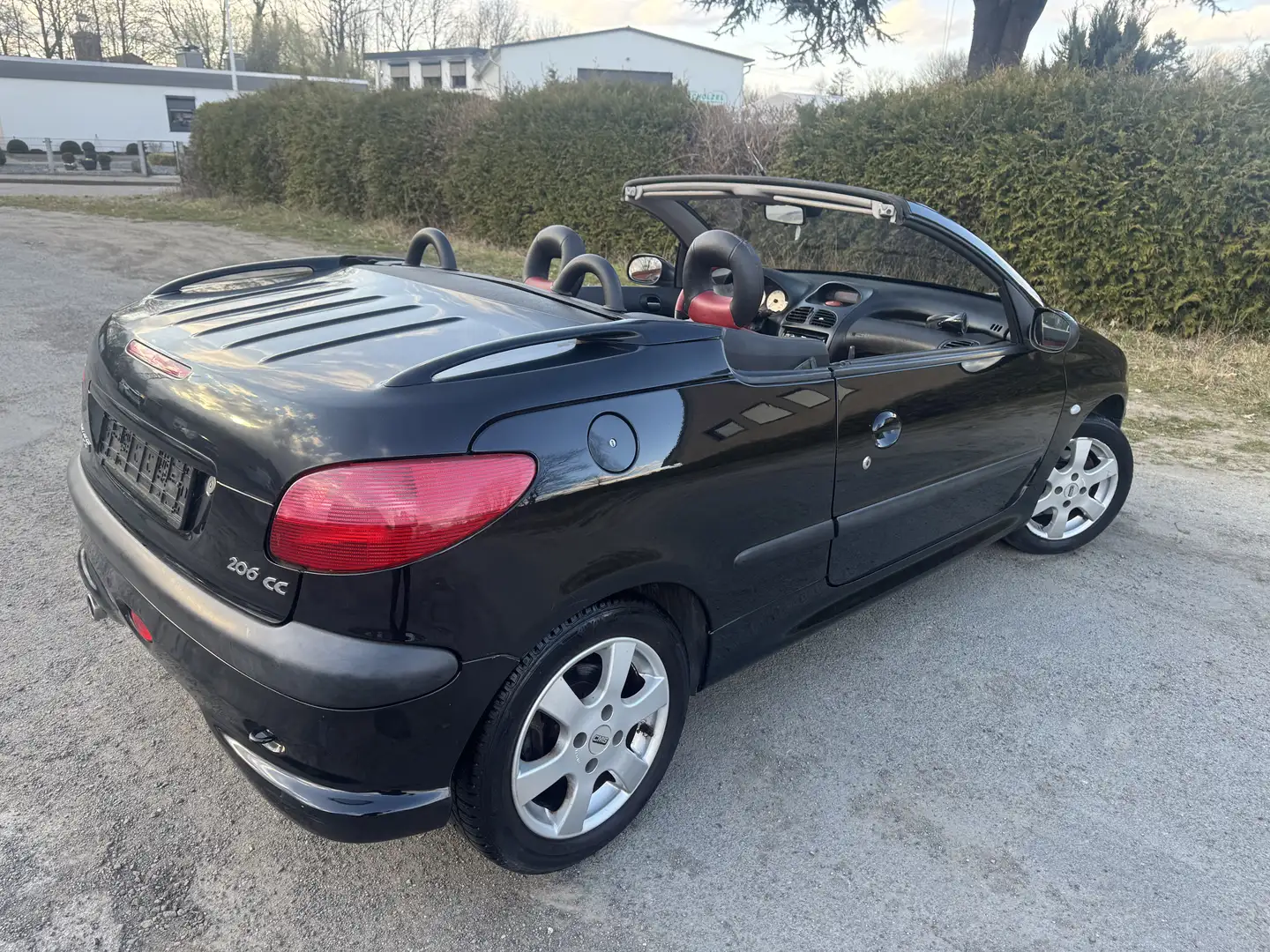Peugeot 206 CC, Cabrio, HU/AU 03.2027, Volleder Noir - 2