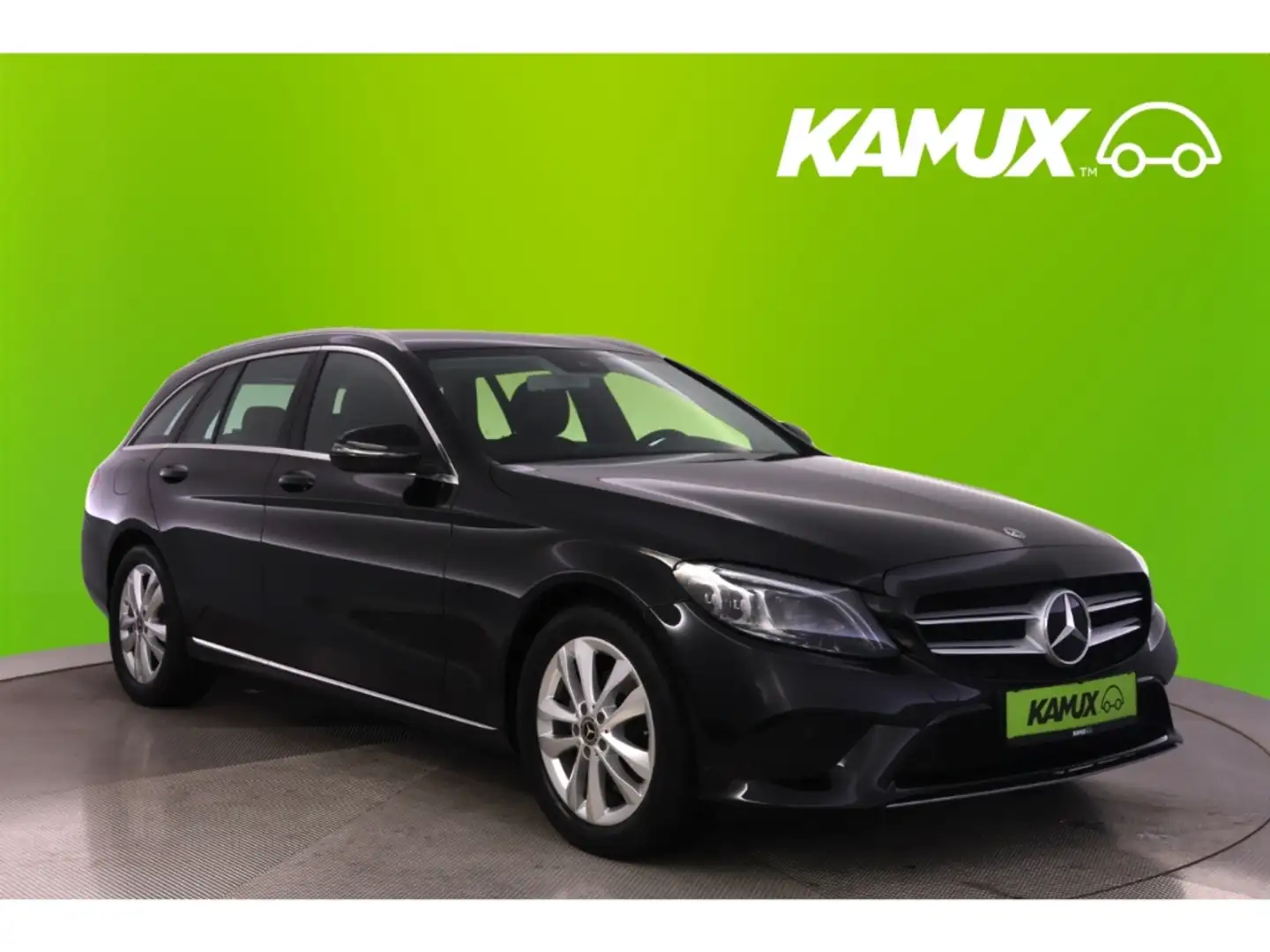 Mercedes-Benz C 180 T 9G-Tronic Avantgarde+LED+NAVI+AHK+KAMERA Zwart - 1
