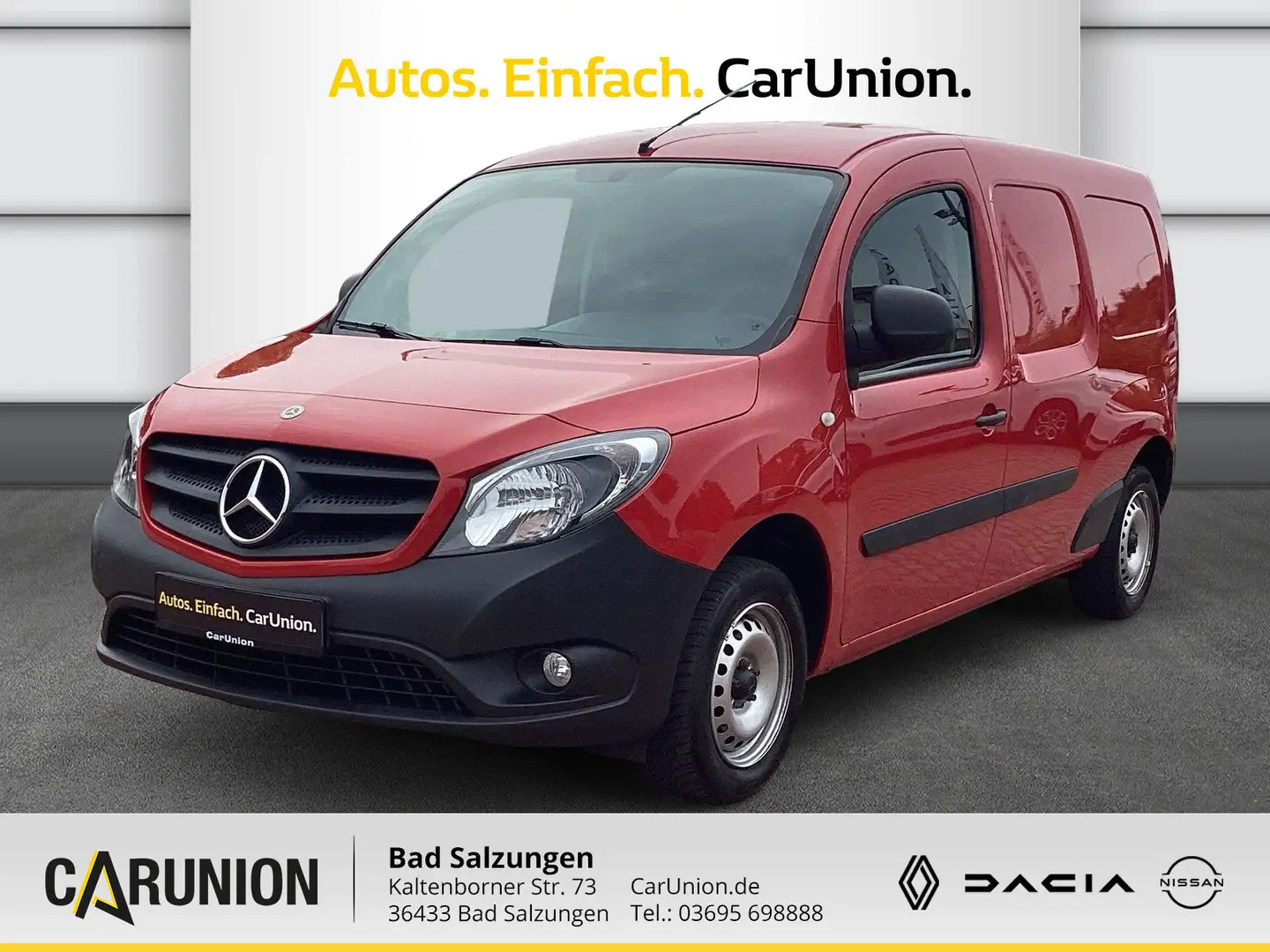 Mercedes-Benz Citan 111 CDI extralang Rouge - 1
