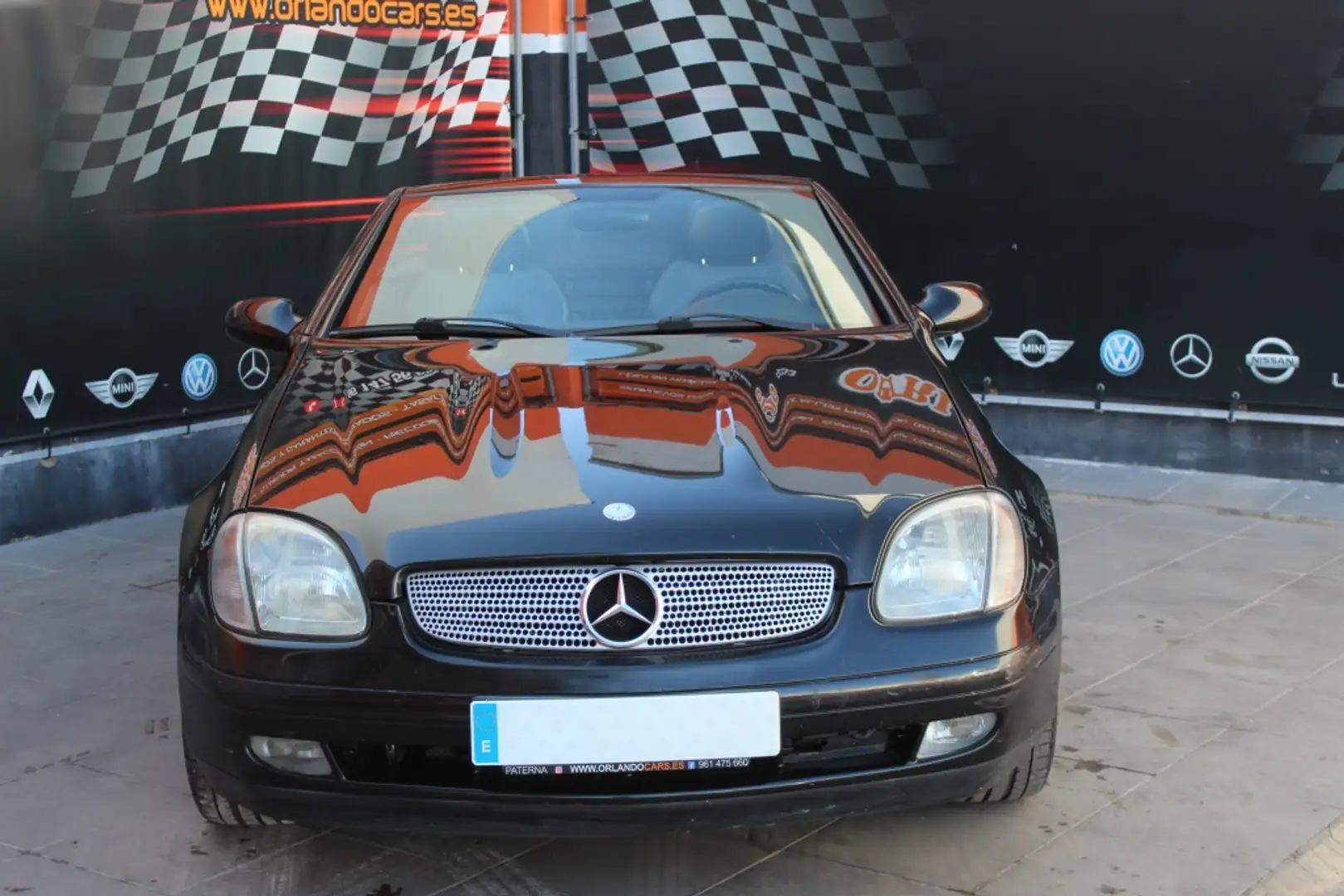 Mercedes-Benz SLK 350 Descapotable Automático de 2 Puertas Fekete - 2