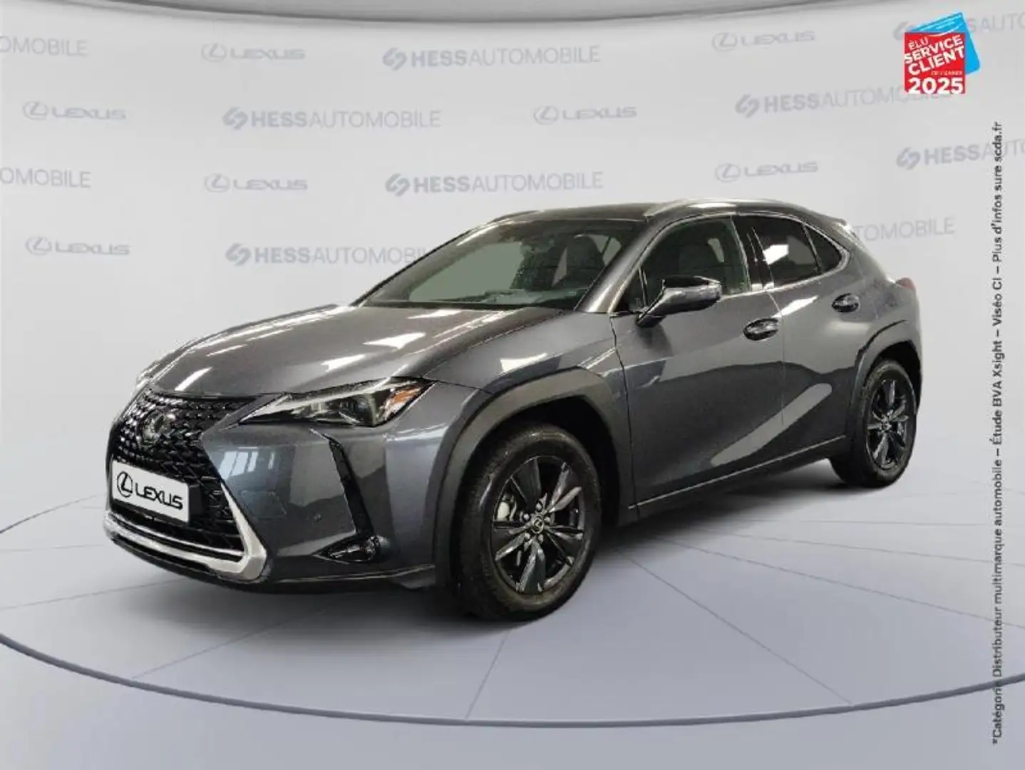 Lexus UX 250h 250h Luxe 2WD Tpano Sieges chauf GPS Camera HUD Gris - 1