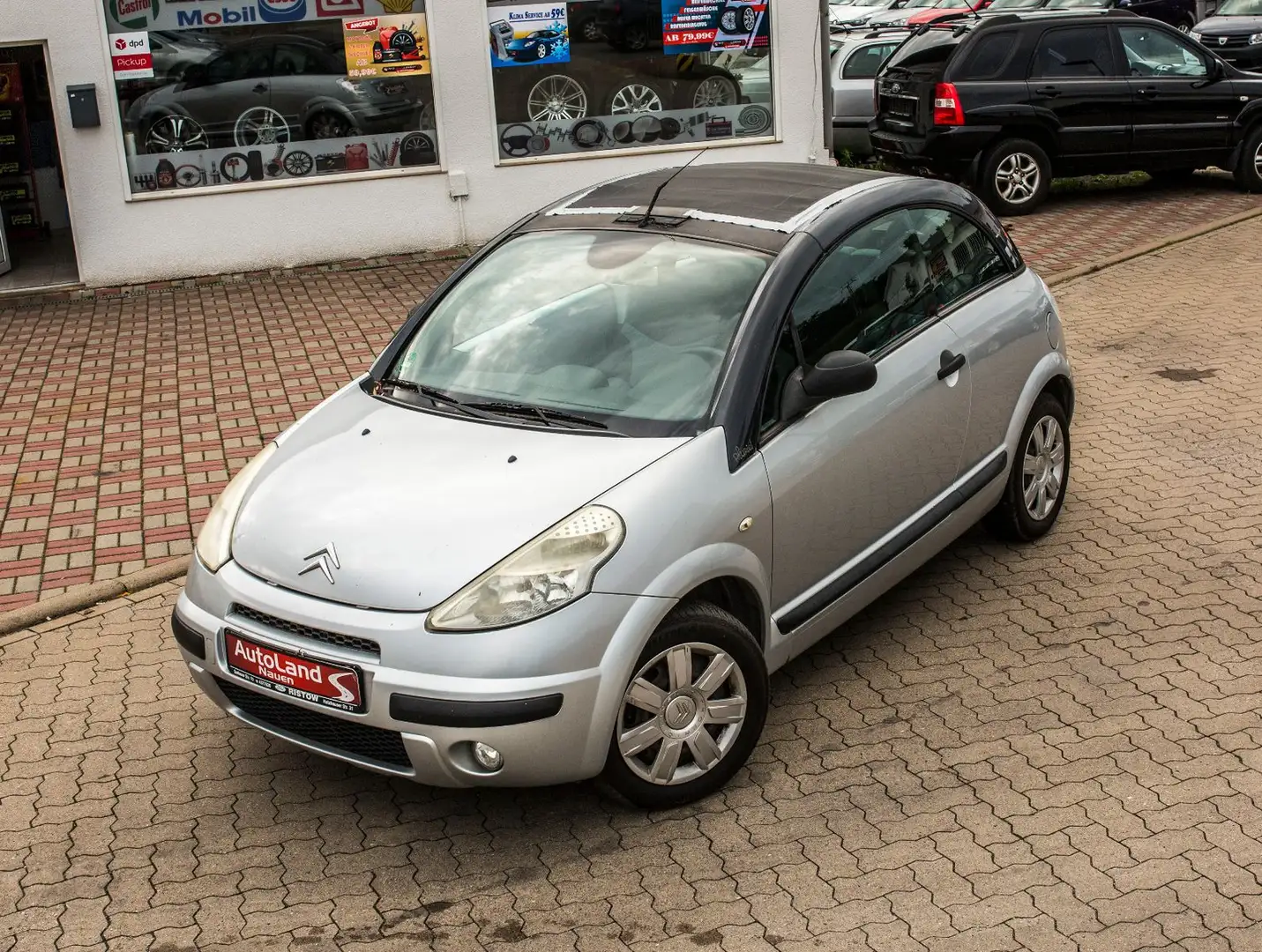 Citroen C3 1.4 Style+Klima+Cabrio+kein TUV+NR76 Silber - 1