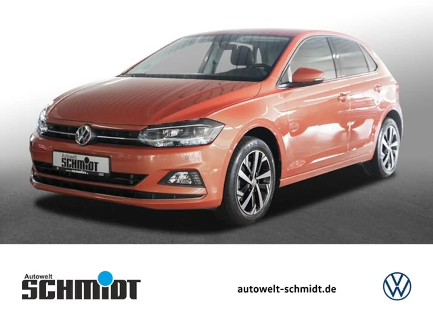 Volkswagen Polo VI 1,0 TSI DSG Highline ACC LED Navi AHK Klima Orange - 1