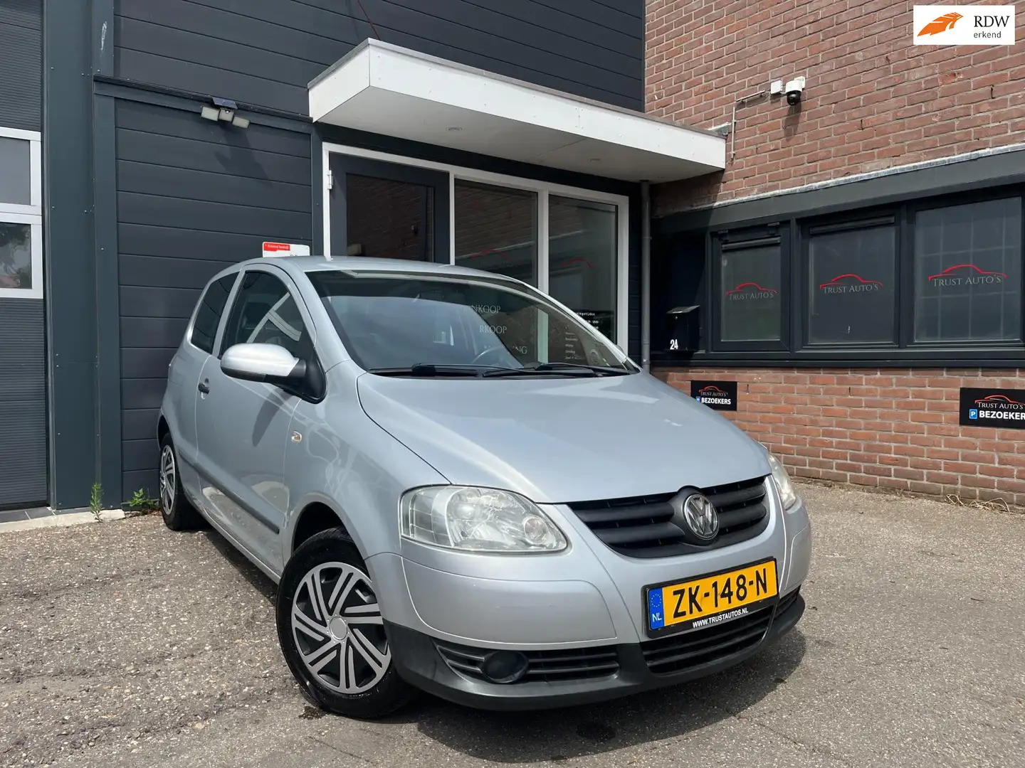 Volkswagen Fox 1.2 Optive|Airco|Apk|2.Sleutels|Aux Gris - 1