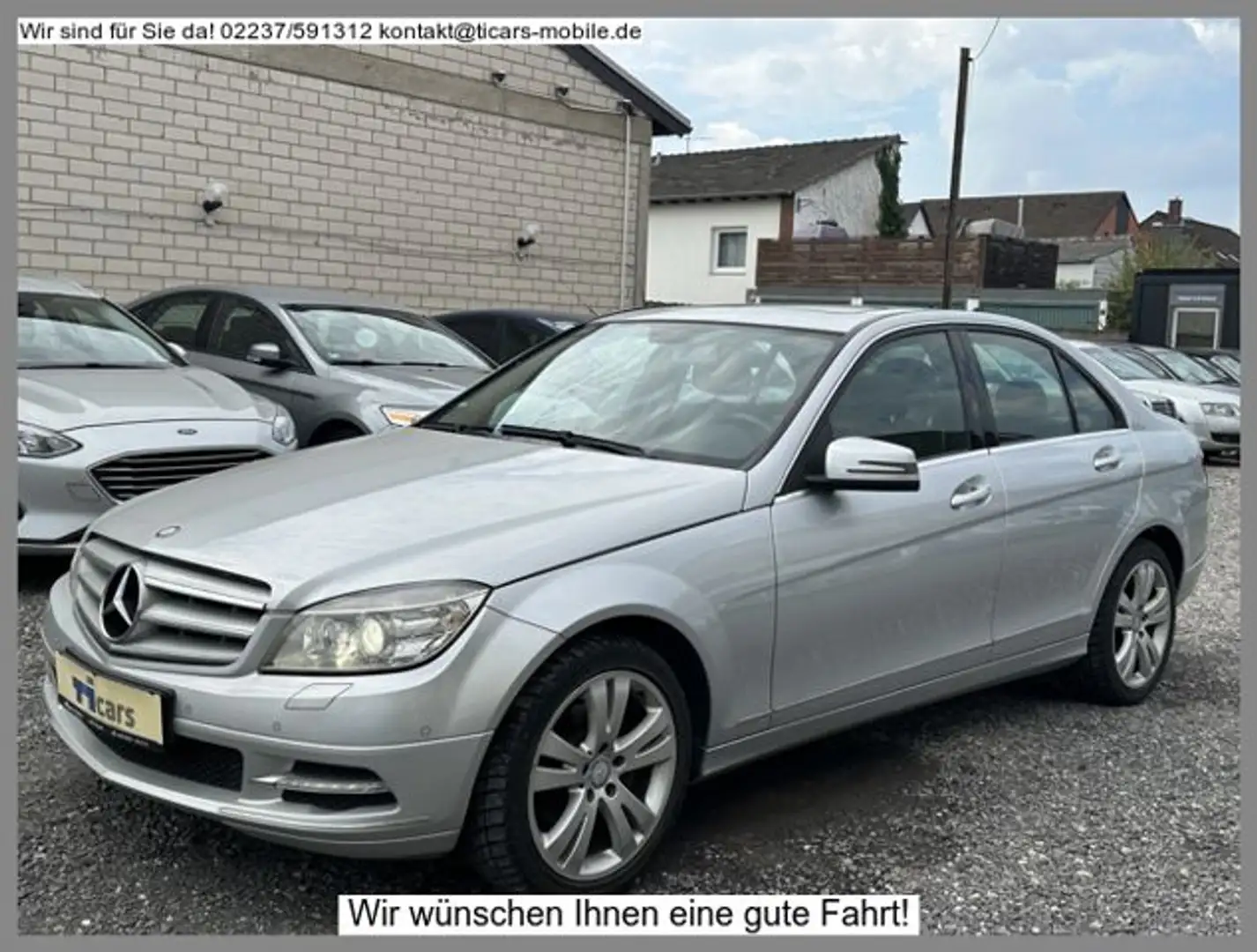 Mercedes-Benz C 250 CDI 4MATIC *Navi,Xenon,Schiebedach,PDC,LEder* Silber - 1