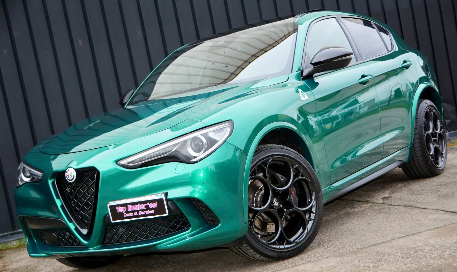 Alfa Romeo Stelvio 2.9 V6 Quadrifoglio Q4 510cv auto VERDE MONTREAL Verde - 2