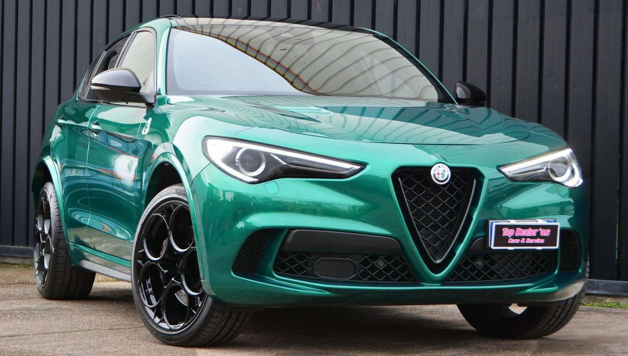 Alfa Romeo Stelvio 2.9 V6 Quadrifoglio Q4 510cv auto VERDE MONTREAL