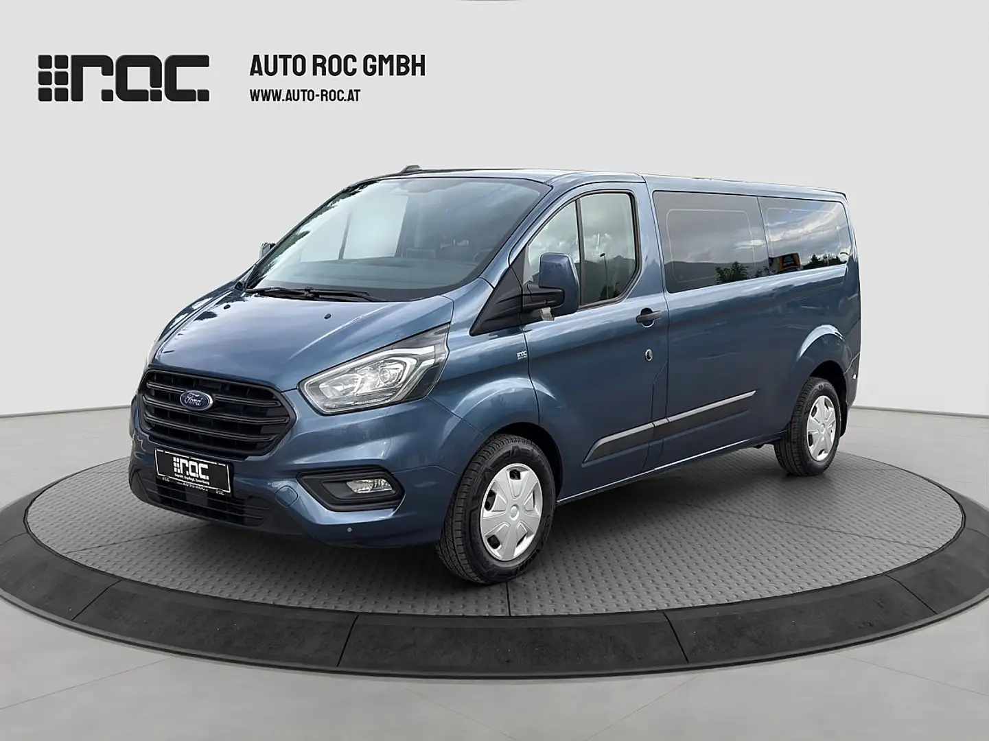Ford Transit Custom Variobus 2,0 TDCI L2H1 340 Trend 9-Sitzer/Navi/uvm Blau - 1