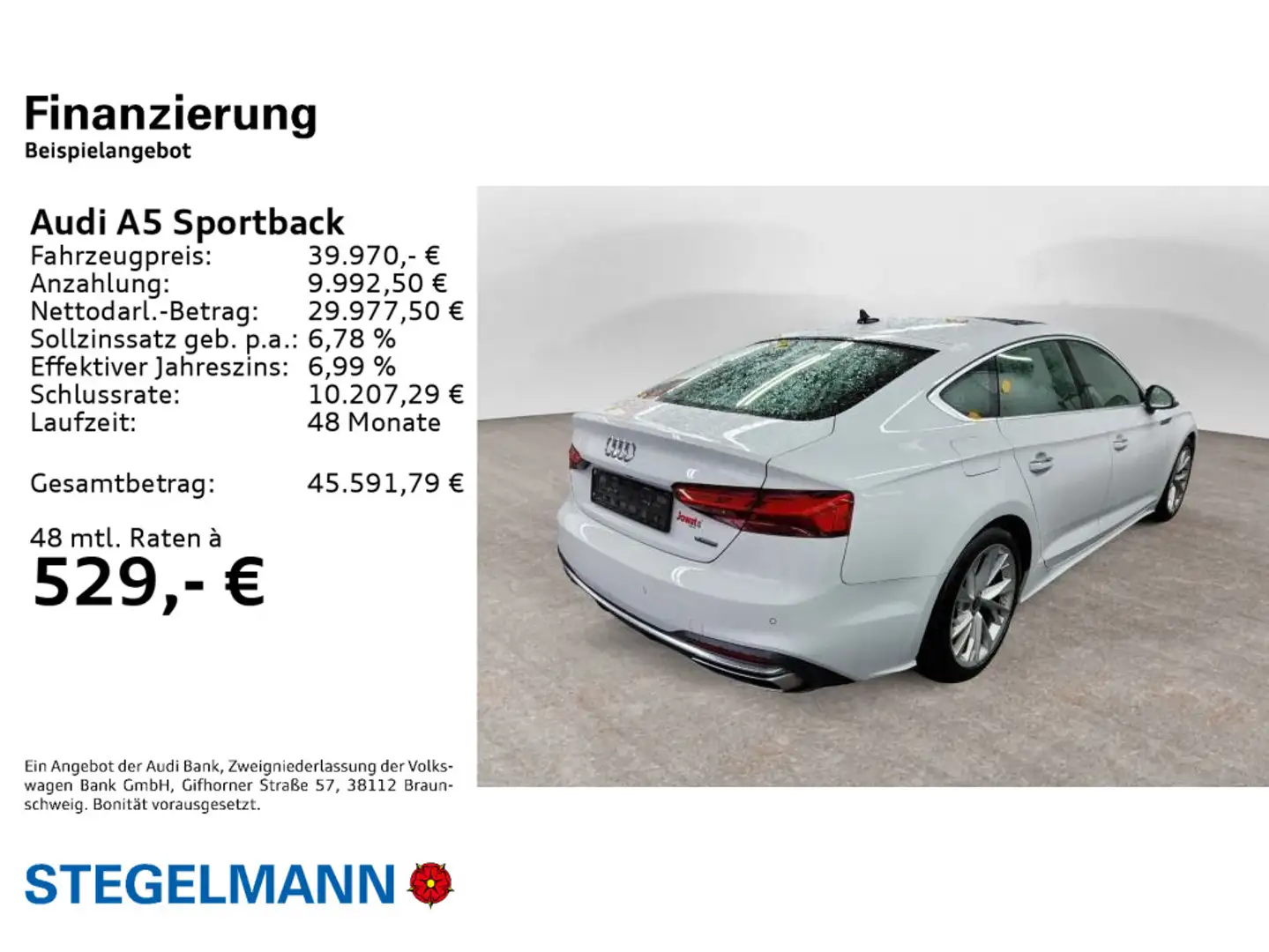 Audi A5 50 TDI qu. Tiptr. advanced *AHK*Pan Weiß - 2