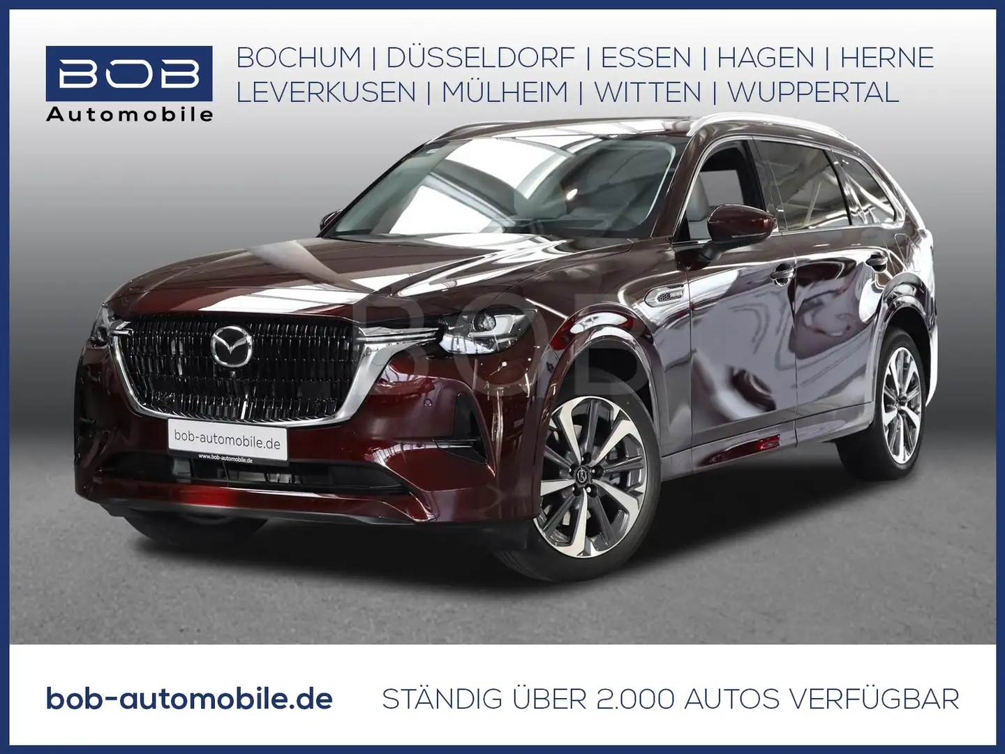Mazda CX-80 3.3L e-SKYACTIV D 8AT AWD Takumi Plus Pano Piros - 1