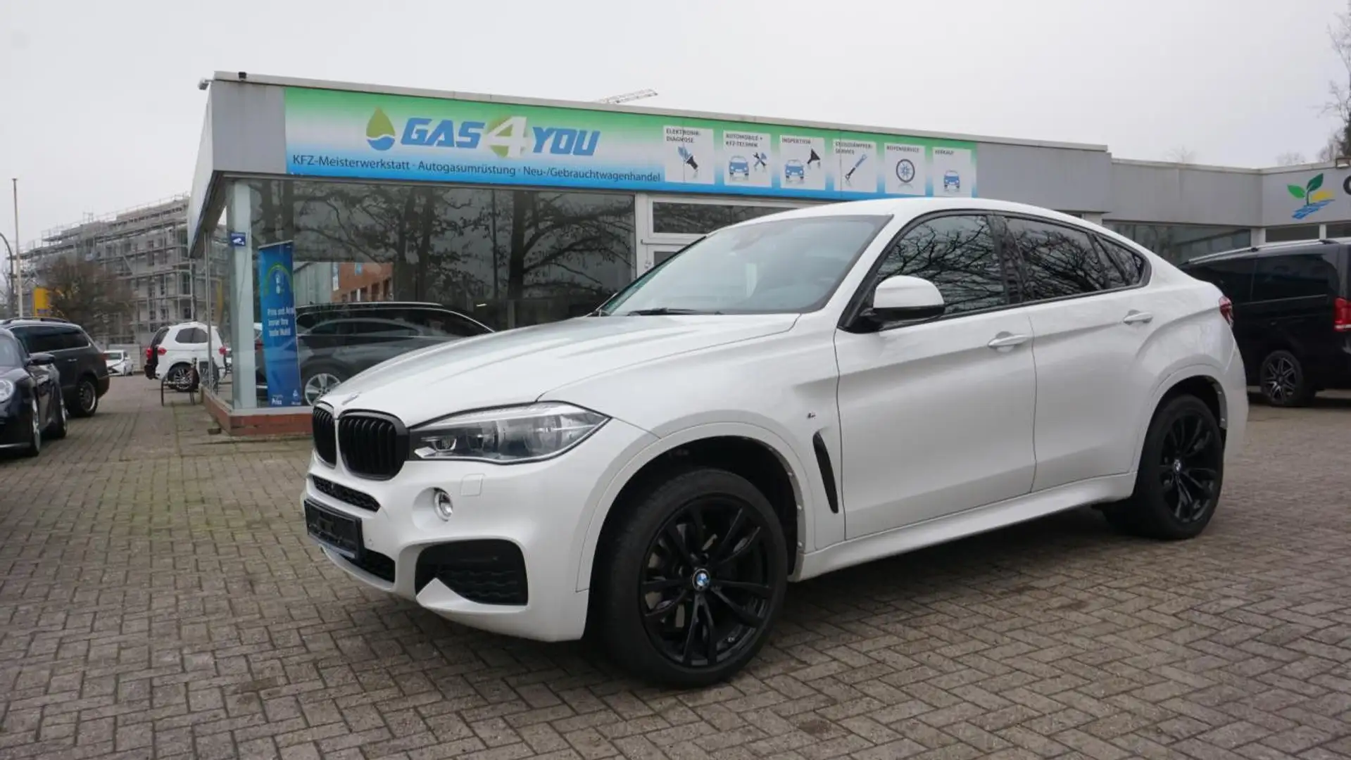 BMW X6 M xDrive 40 d HU/AU neu Service neu Weiß - 1