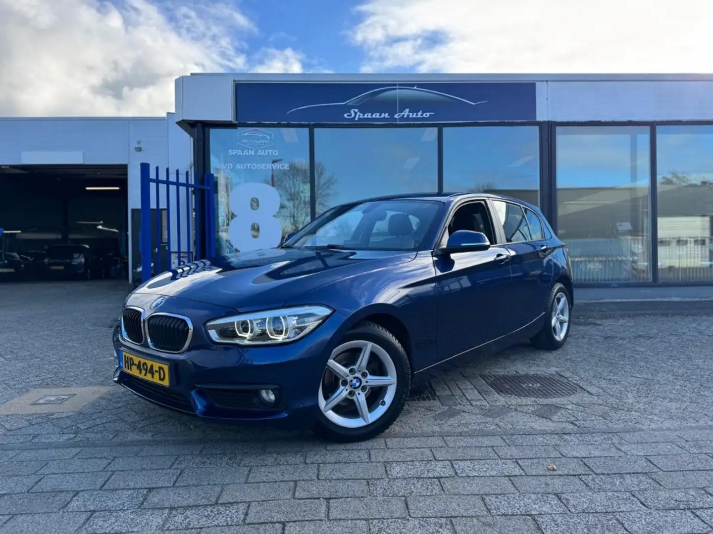 BMW 118 1-serie 118i AUTOMAAT | VERKOCHT Blauw - 1