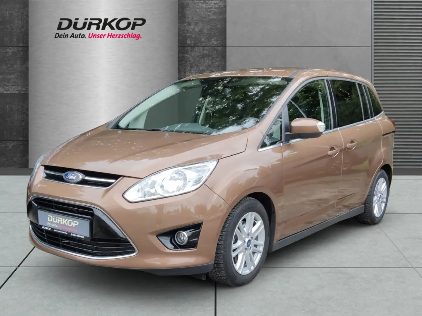 Ford Grand C-Max Titanium 1.0 EcoBoost Klimaautom Ambientebeleuchtu Barna - 1