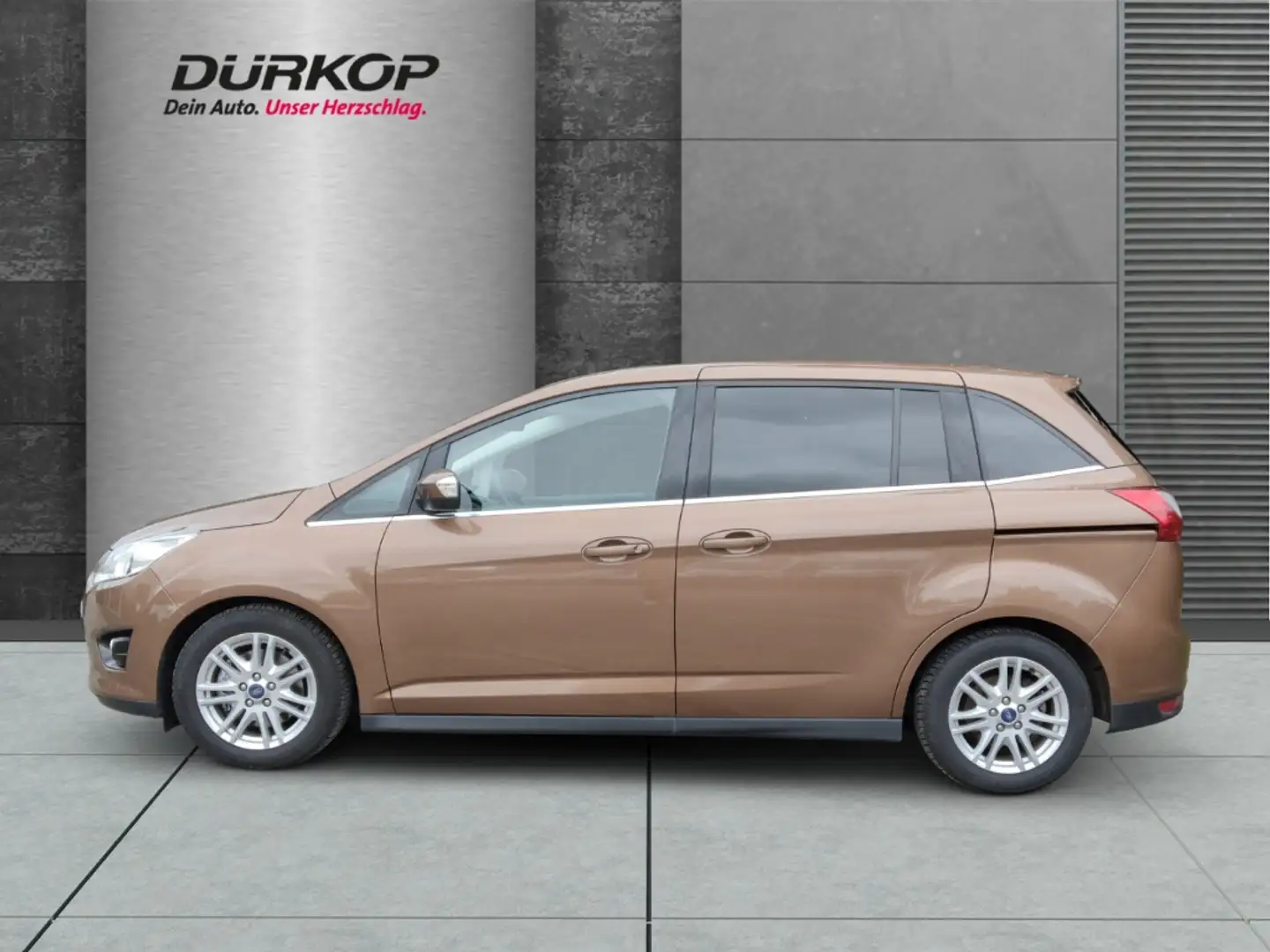 Ford Grand C-Max Titanium 1.0 EcoBoost Klimaautom Ambientebeleuchtu Barna - 2