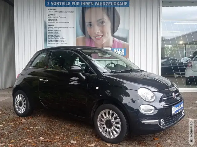 Fiat 500C Cabrio Lounge KLIMA*ALU*NAVI*PDC*TEMPOMAT*DAB*Ucon