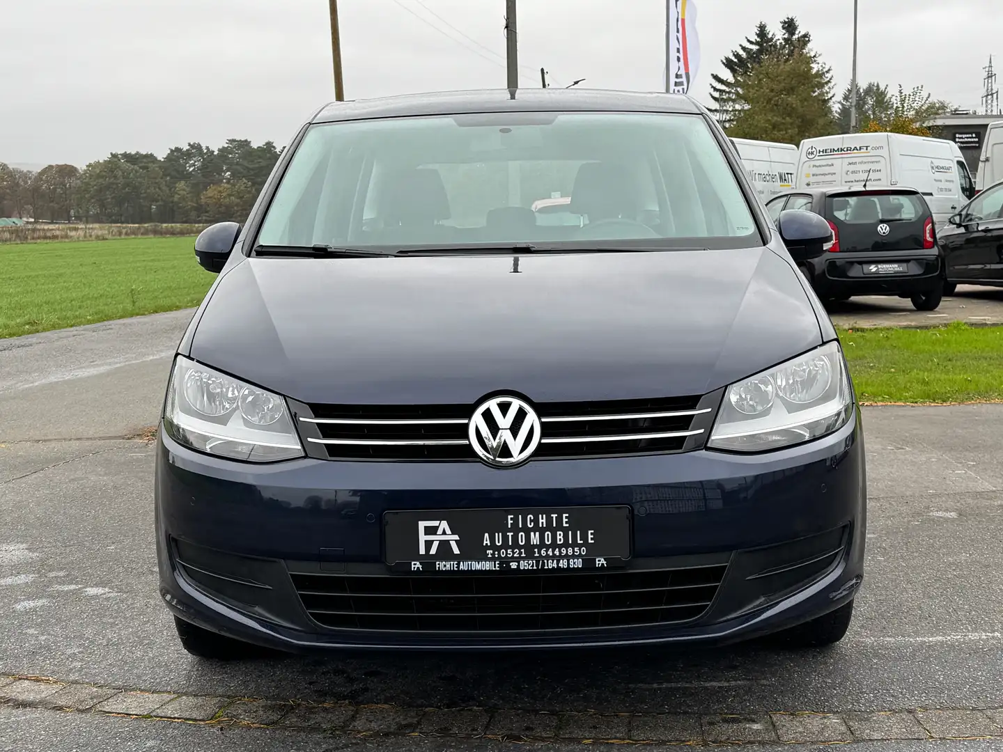 Volkswagen Sharan Trendline BMT Klima PDC Navi Blau - 2