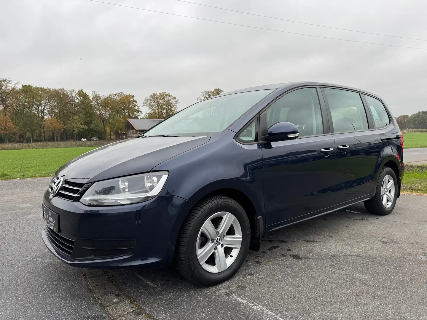 Volkswagen Sharan Trendline BMT Klima PDC Navi Blau - 1