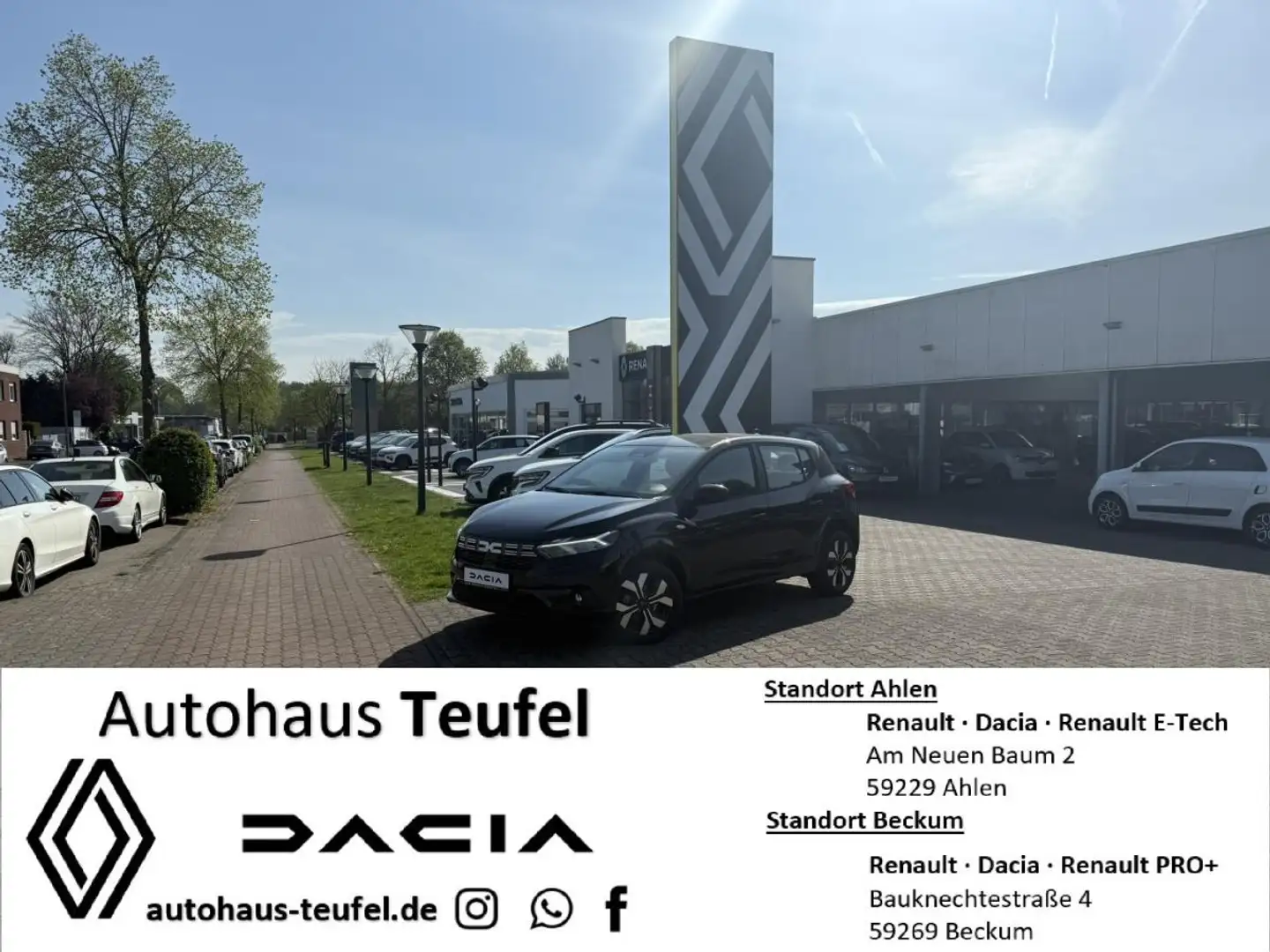 Dacia Sandero Journey TCe90 *SHZ*Kamera*PDC Schwarz - 1