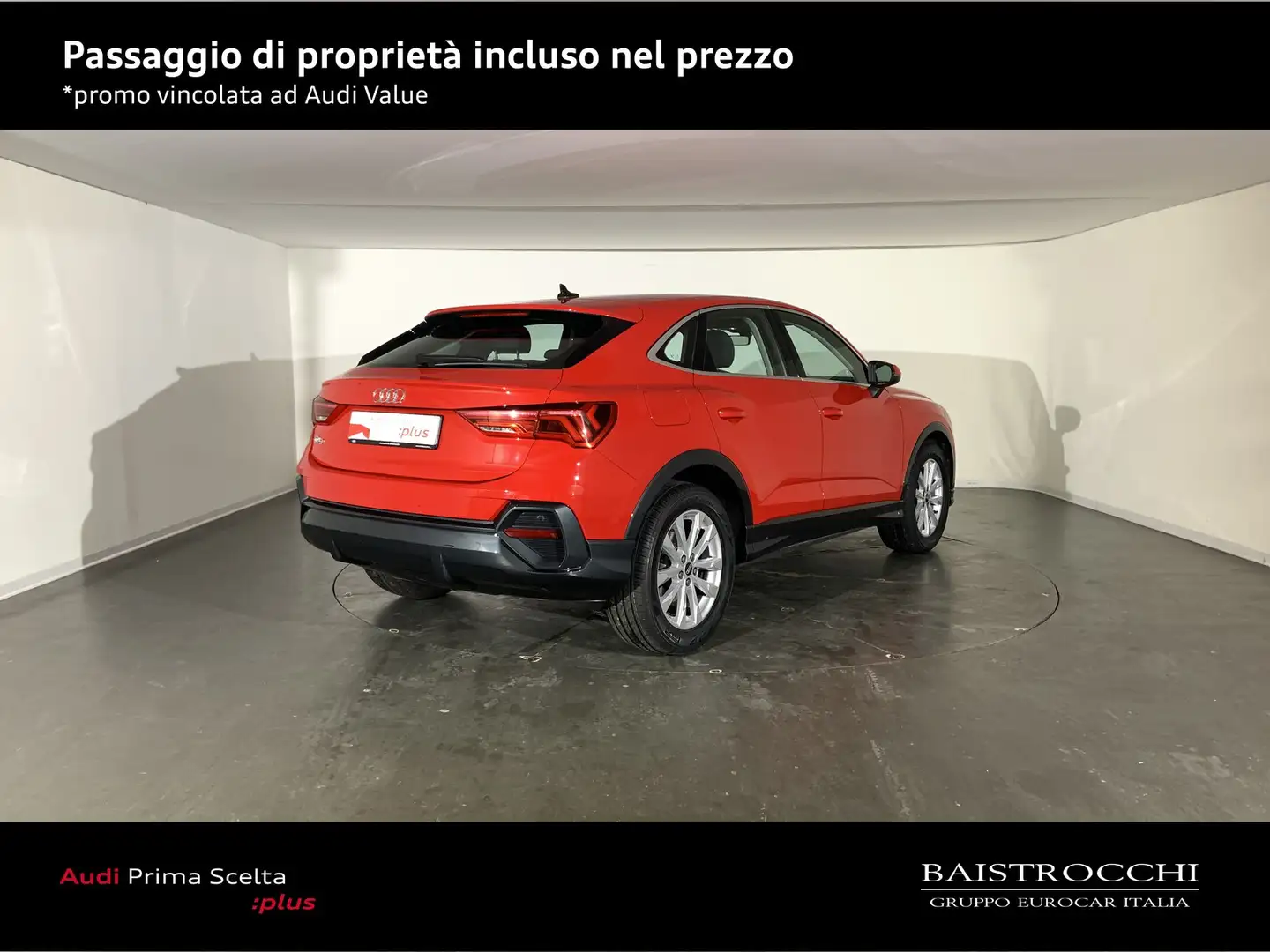 Audi Q3 sportback 35 2.0 tdi business plus s-tronic Rosso - 2