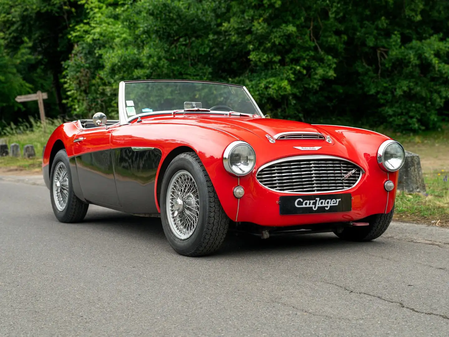 Austin-Healey 3000 BT7 Rouge - 1