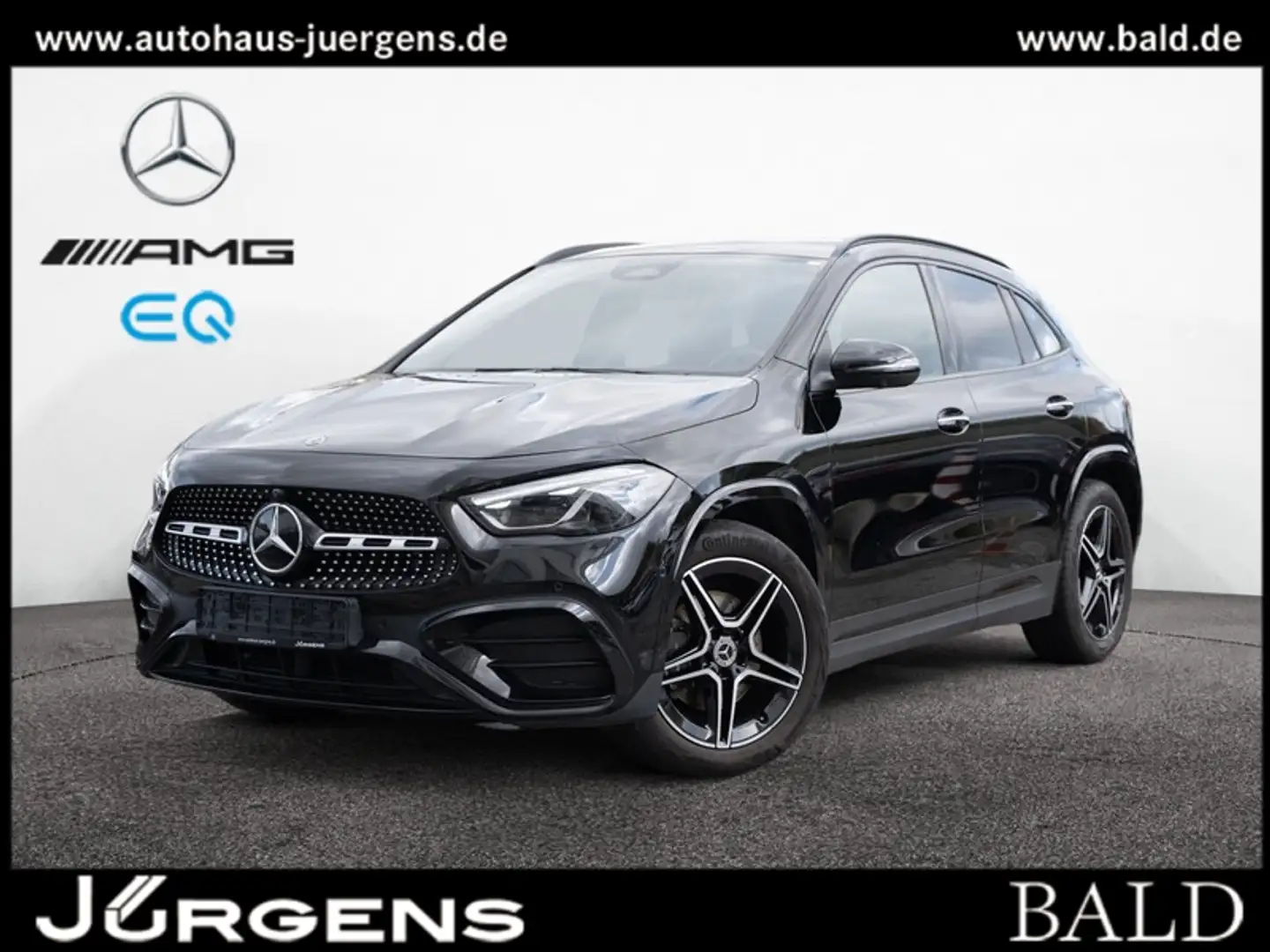 Mercedes-Benz GLA 220 4M AMG-Sport/MLB/360/Pano/AHK/Night/Dist Schwarz - 1