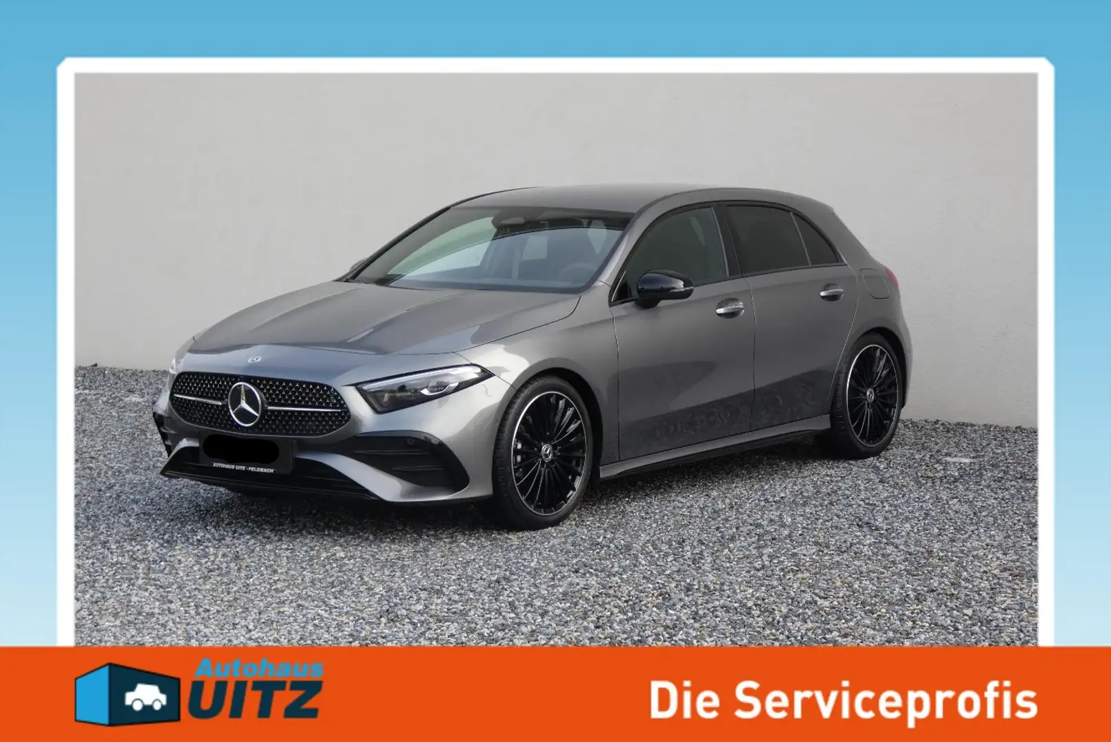 Mercedes-Benz A 180 d AMG +MBUX+MBeam+Night+KeyGo+19Zoll Grau - 1