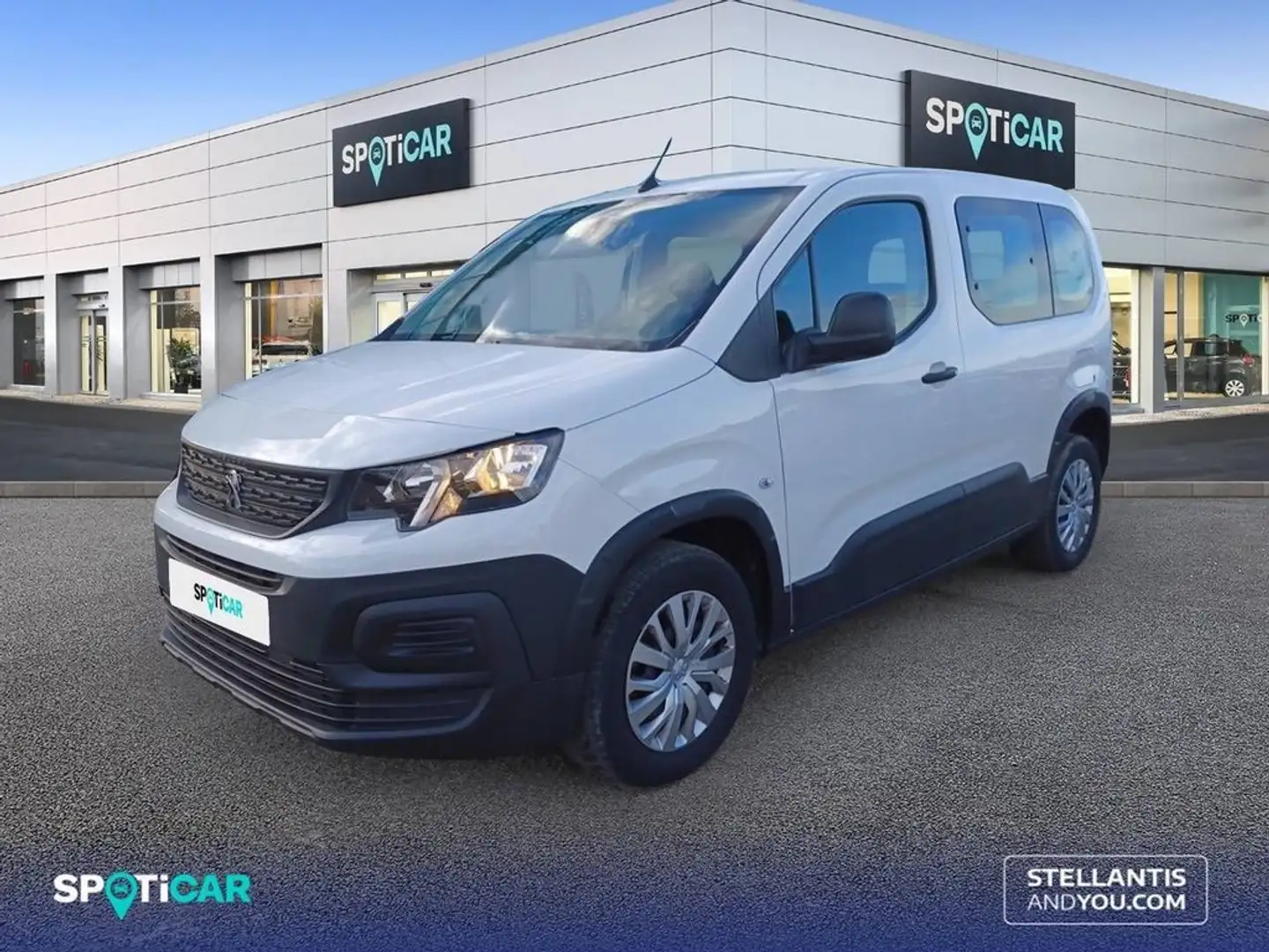 Peugeot Rifter Active Pack Busin. Standard BlueHDi 73kW Active Pa Blanc - 1