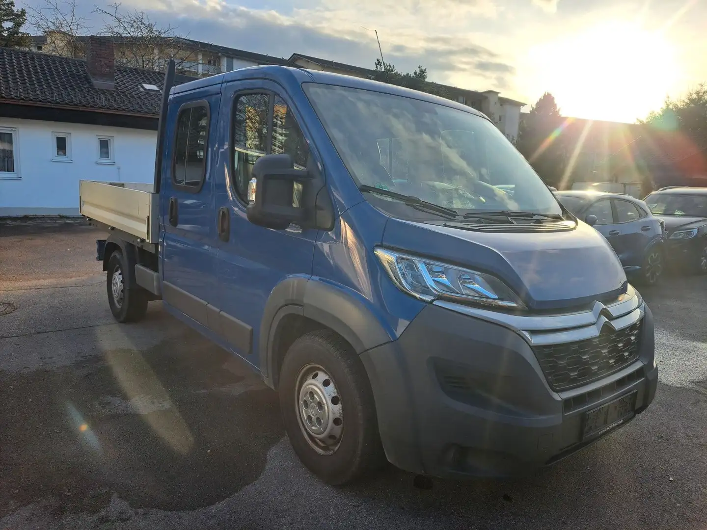 Citroen Jumper Pritsche Doka. 35 L2 Heavy BlueHDi 130, Azul - 1