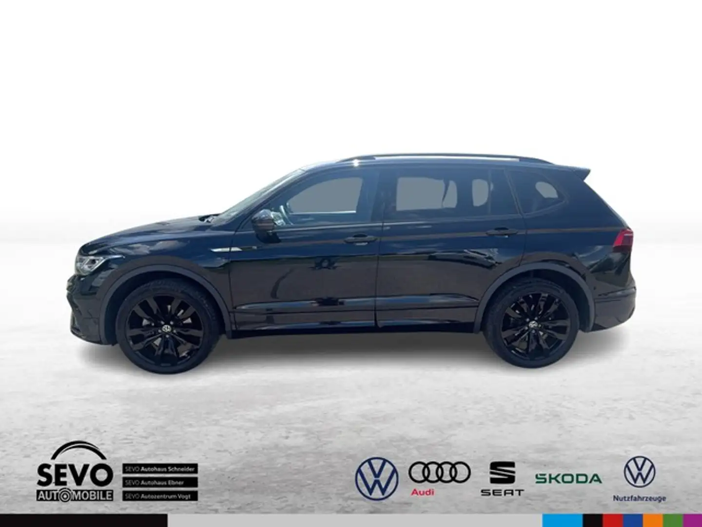Volkswagen Tiguan Allspace 2.0 TSI DSG 4MOTION R-Line Schwarz - 2