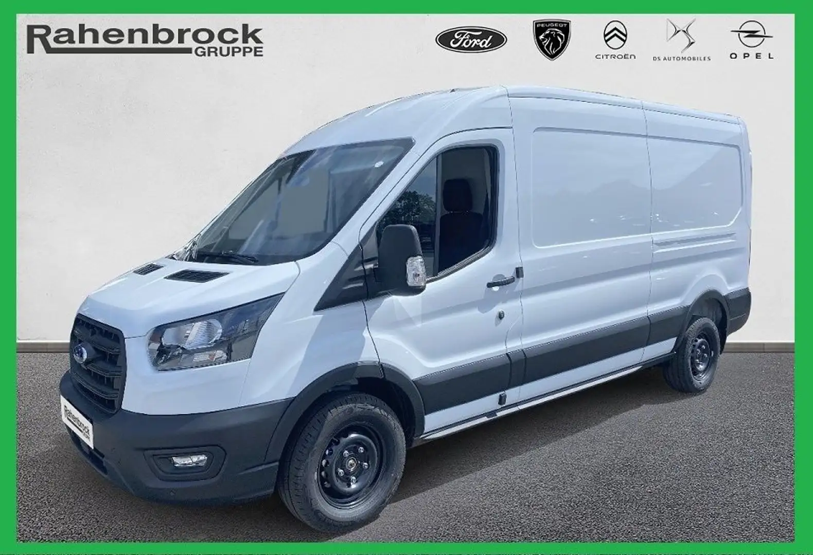 Ford Transit Kasten 350L3H2 Automatik Weiß - 1
