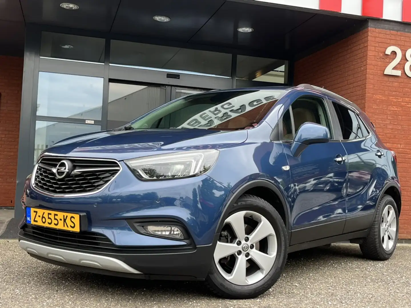 Opel Mokka X 1.4 Turbo Innovation // LEDER // CLIMA // CRUISE / Blue - 2