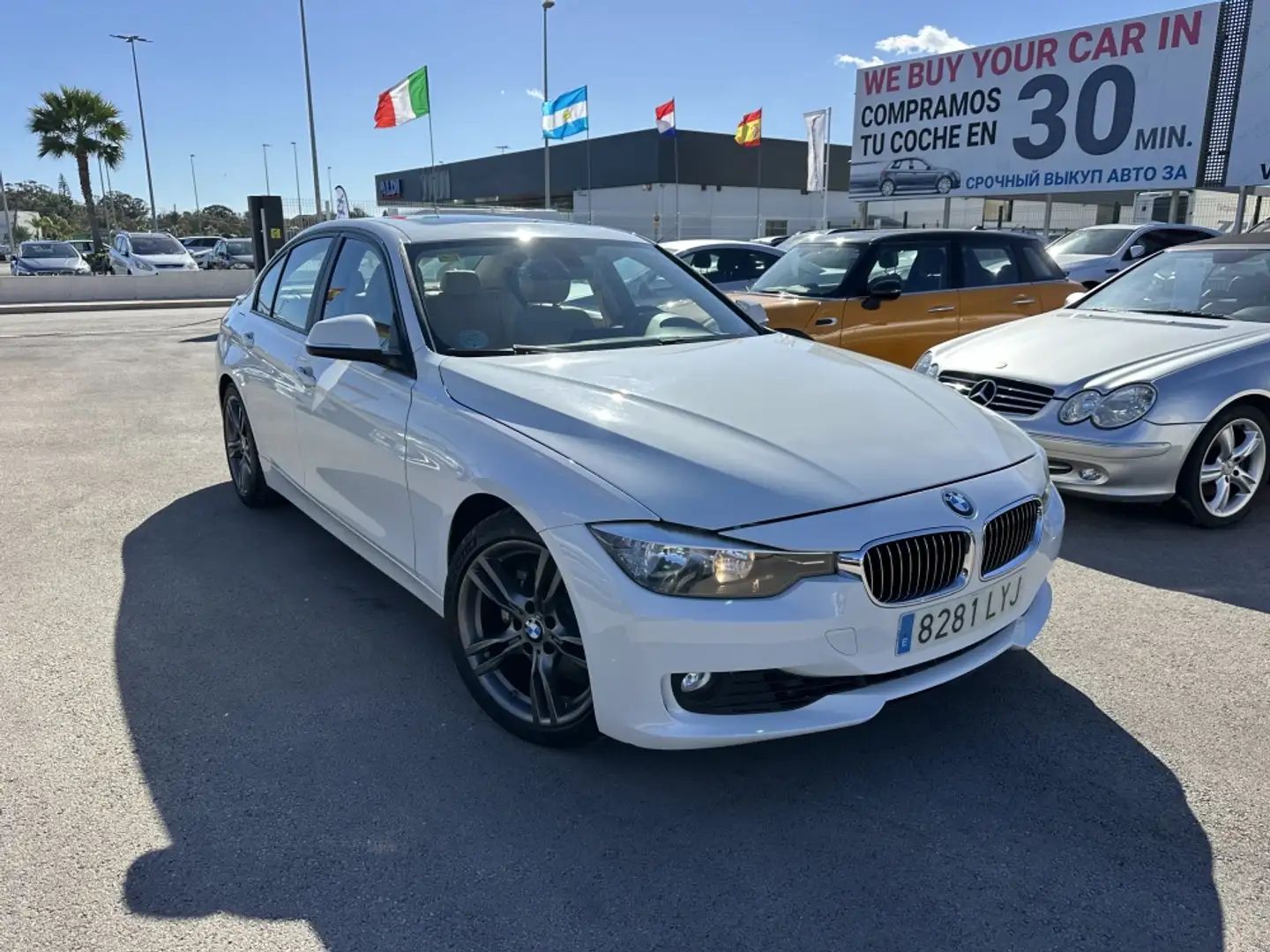 BMW 328 328iA Sport Blanc - 1