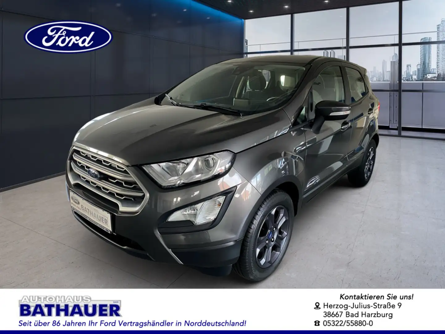 Ford EcoSport 1.0 EcoBoost Cool & Connect Grau - 1