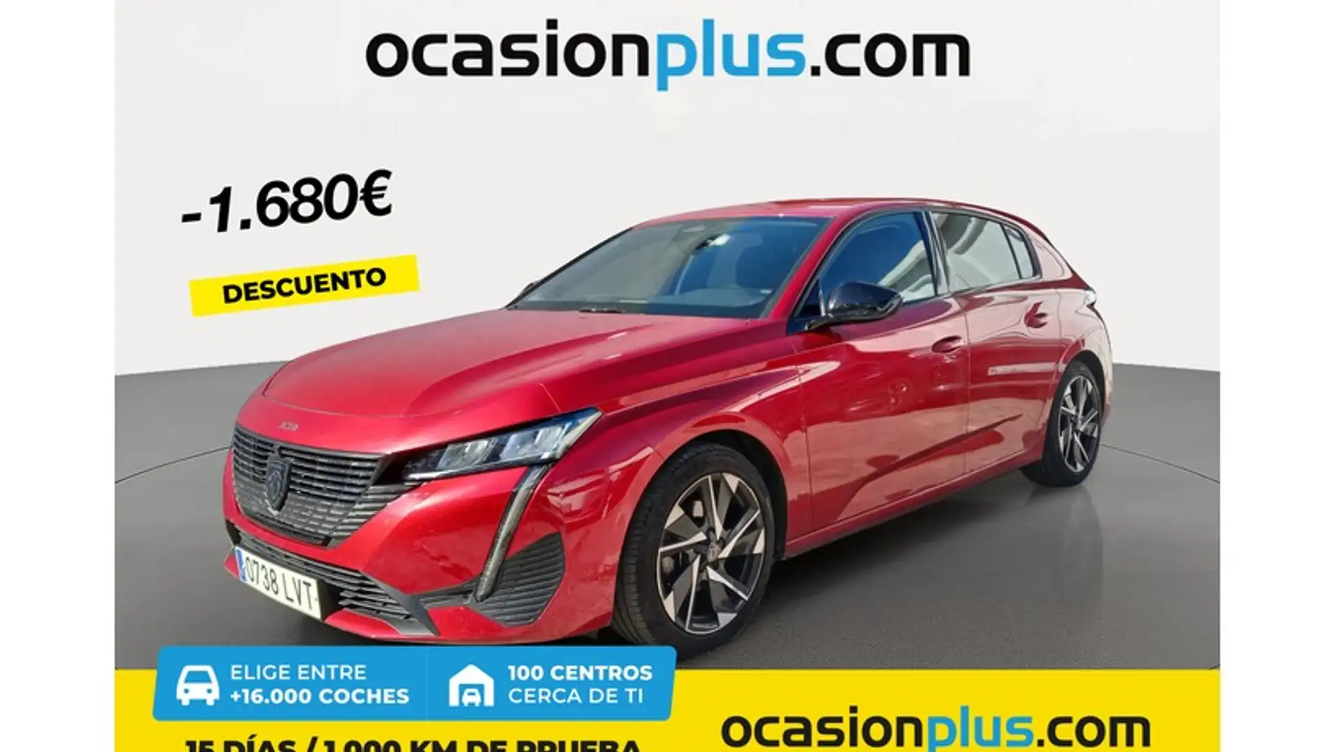 Peugeot 308 1.2 PureTech S&S Allure Pack 130 Rot - 1