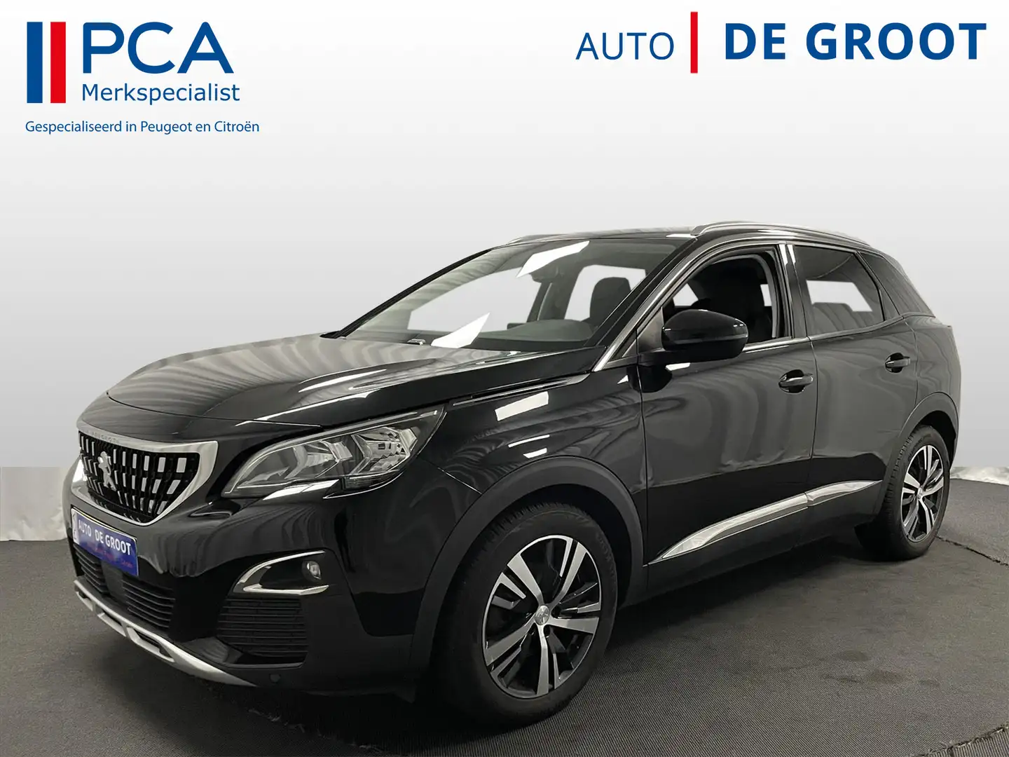 Peugeot 3008 ALLURE 130pk Navi+Carplay | Trekhaak | Camera Schwarz - 1
