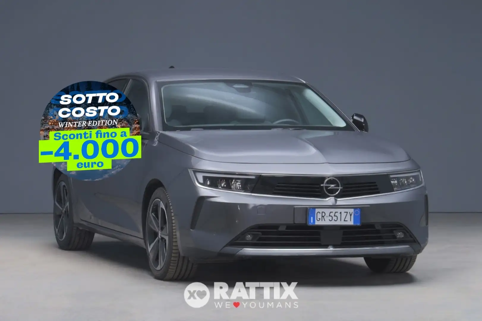 Opel Astra 1.2 t 130CV Business Elegance AT8 Szary - 1