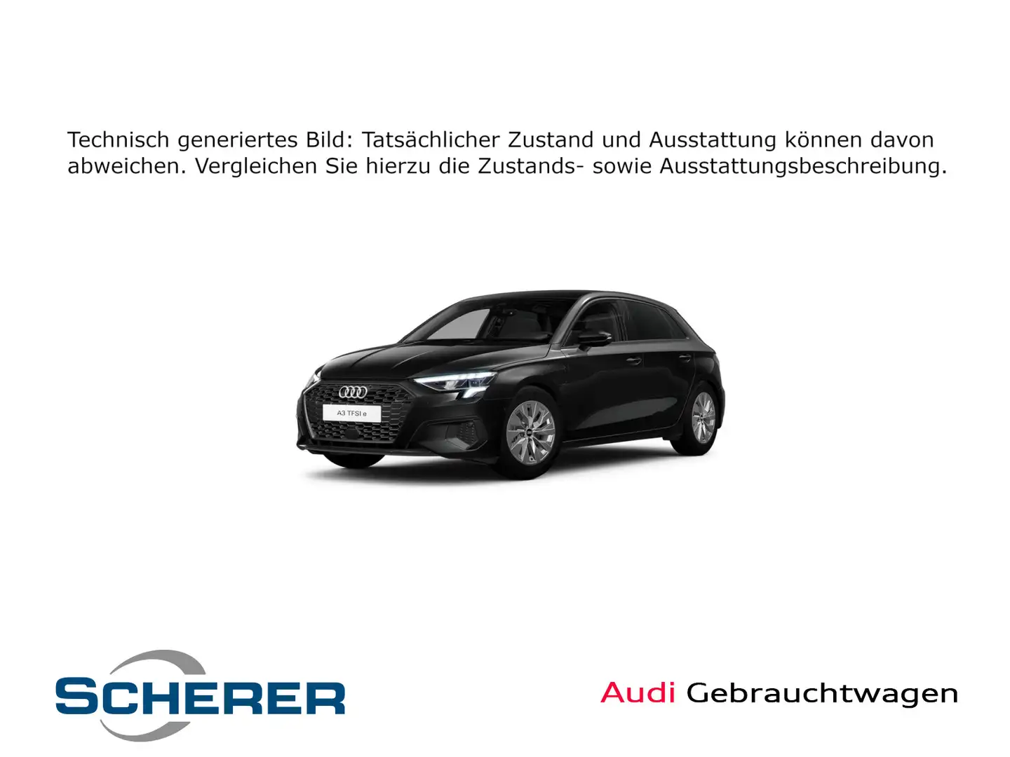 Audi A3 TFSI e 40 TFSI e 150(204) kW(PS) S Schwarz - 1