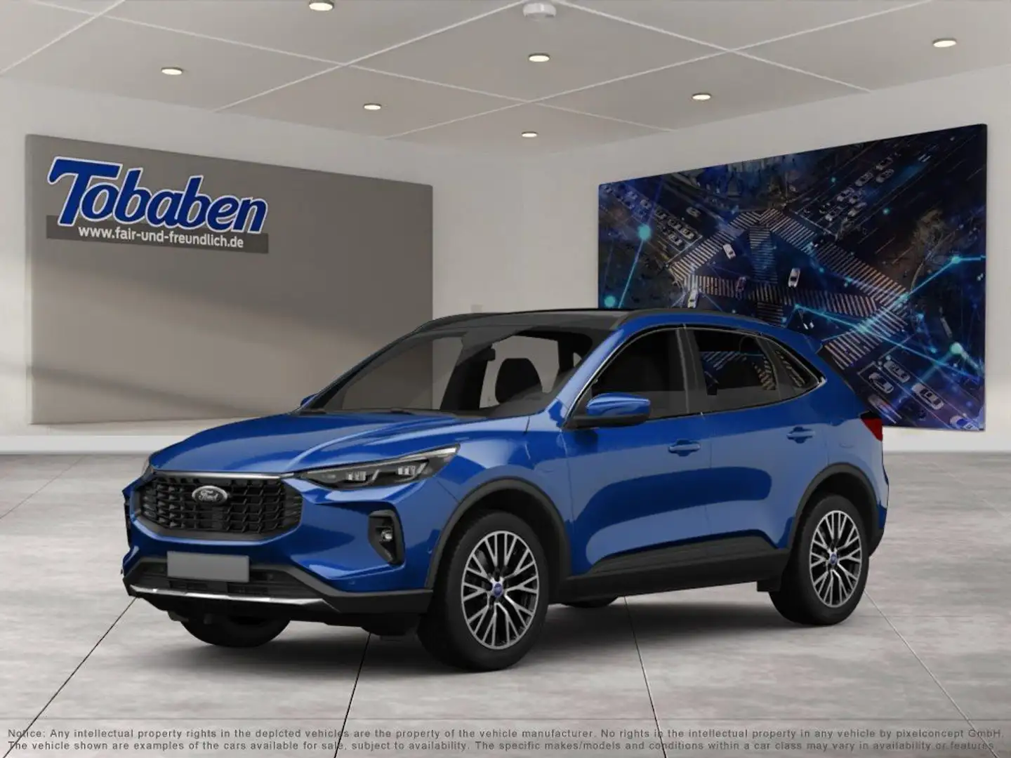 Ford Kuga 1.5 EcoBoost Titanium WIPA/NAVI/KAMERA/SHZ Azul - 1