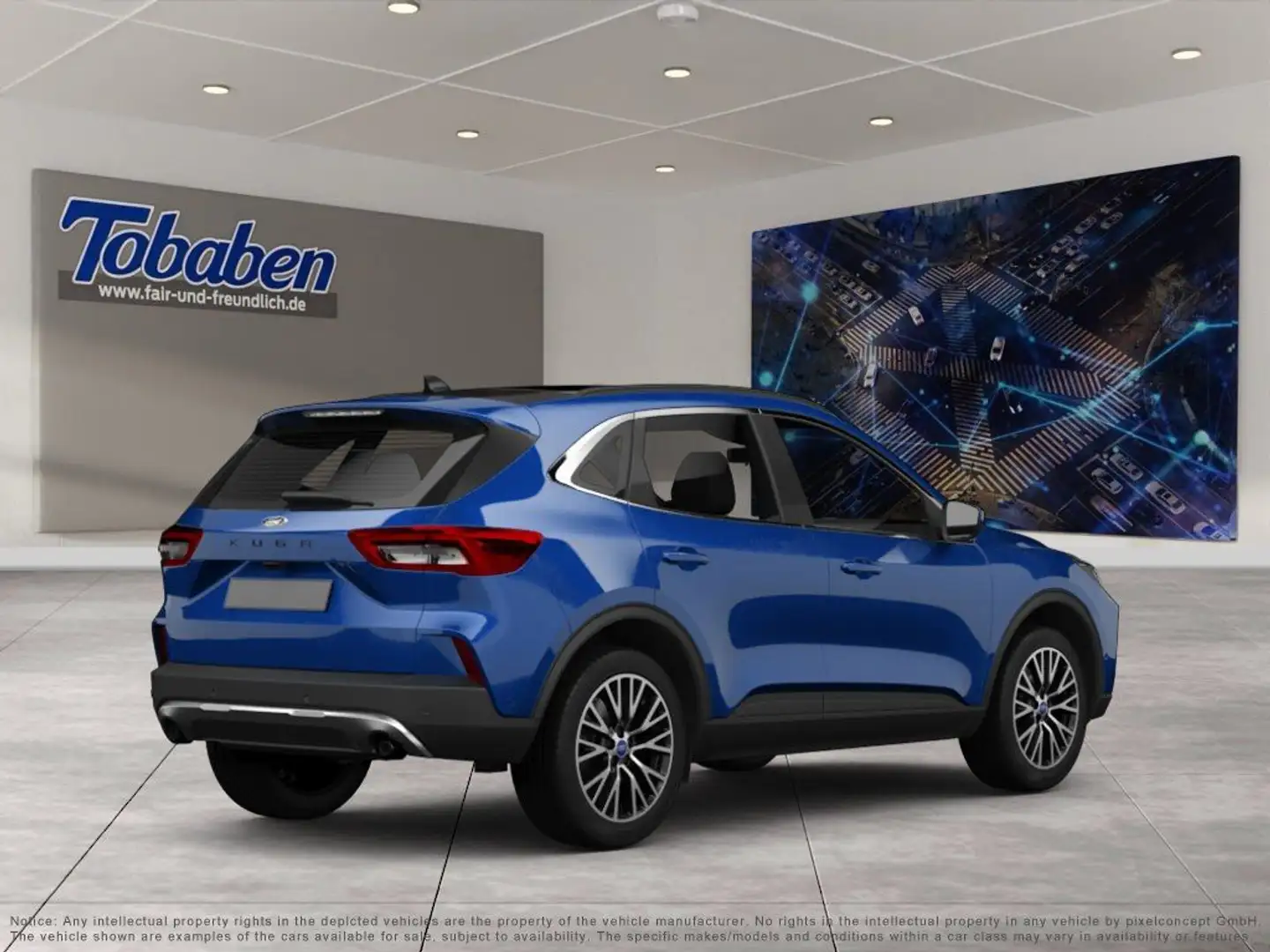 Ford Kuga 1.5 EcoBoost Titanium WIPA/NAVI/KAMERA/SHZ Azul - 2