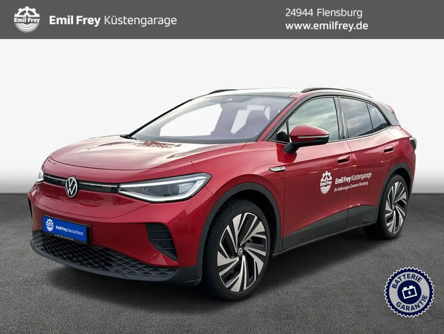 Volkswagen ID.4 Pro Performance 150 kW (204 PS) 77 kWh 1-Ga Rot - 1