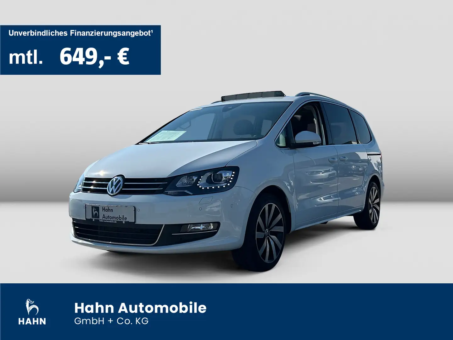 Volkswagen Sharan 1.4 TSI DSG Highline 7 Sitze Leder Standh Weiß - 1