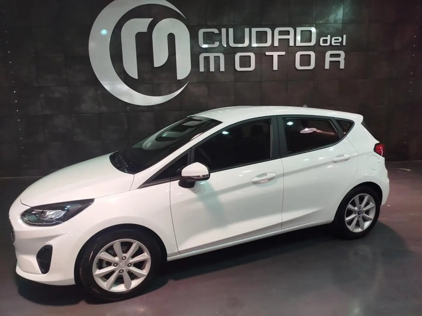 Ford Fiesta 1.0 EcoBoost Trend 100 Blanc - 1