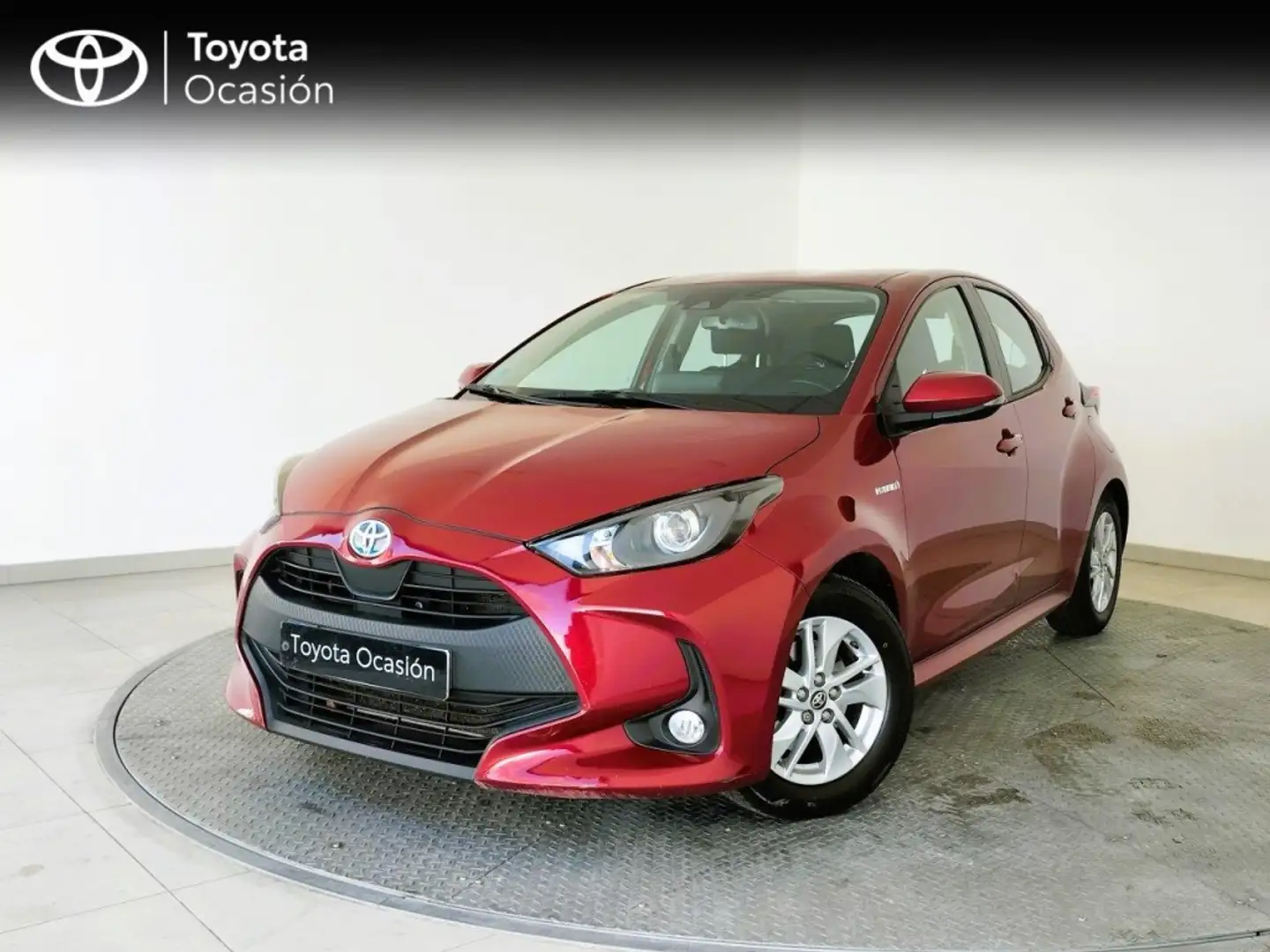 Toyota Yaris 1.5 VVT-I HYBRID ACTIVE TECH 116 5PT Rood - 1