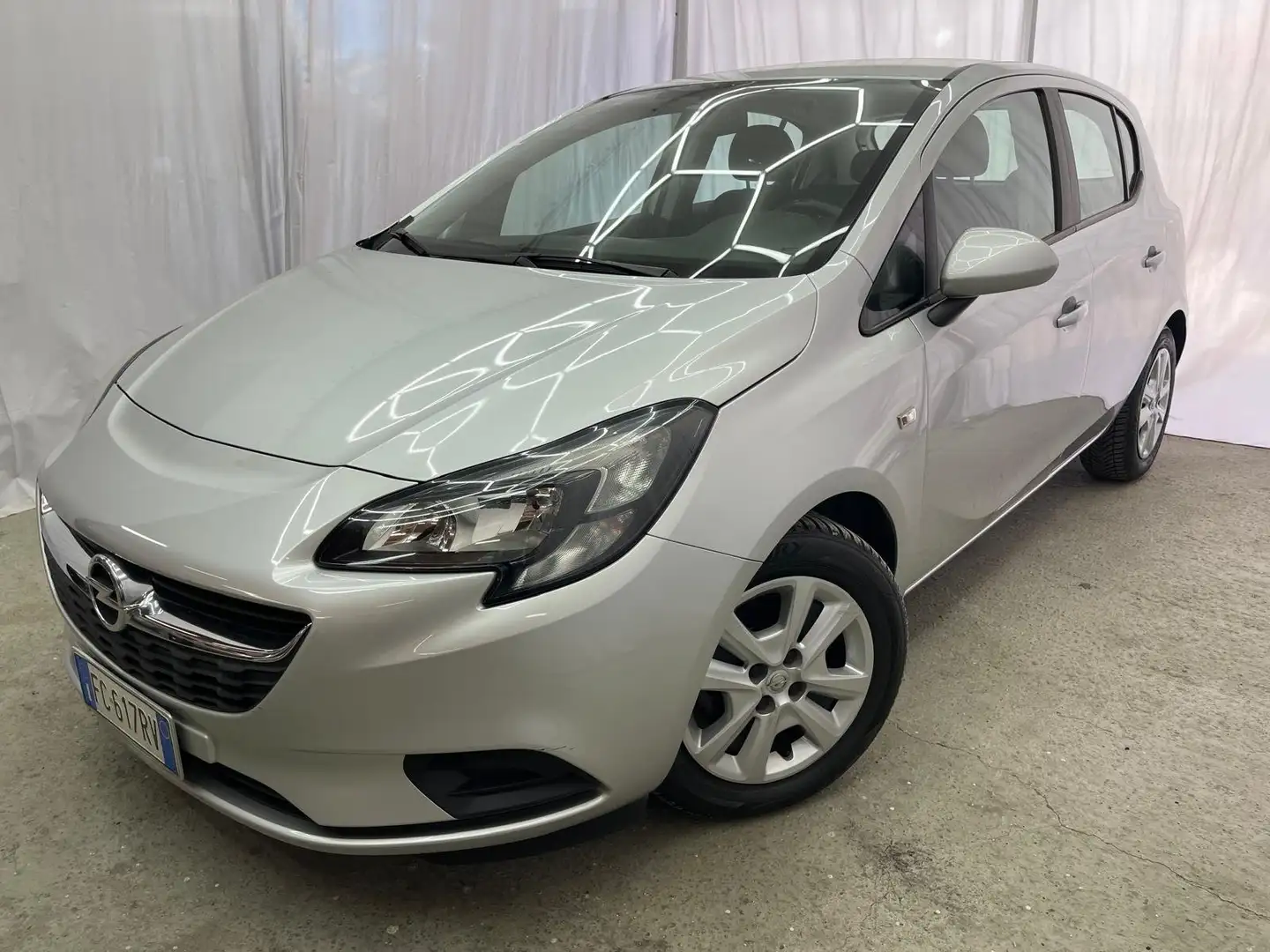 Opel Corsa Corsa V 2015 5p 1.4 Advance (n-joy) Gpl 90cv Grigio - 1