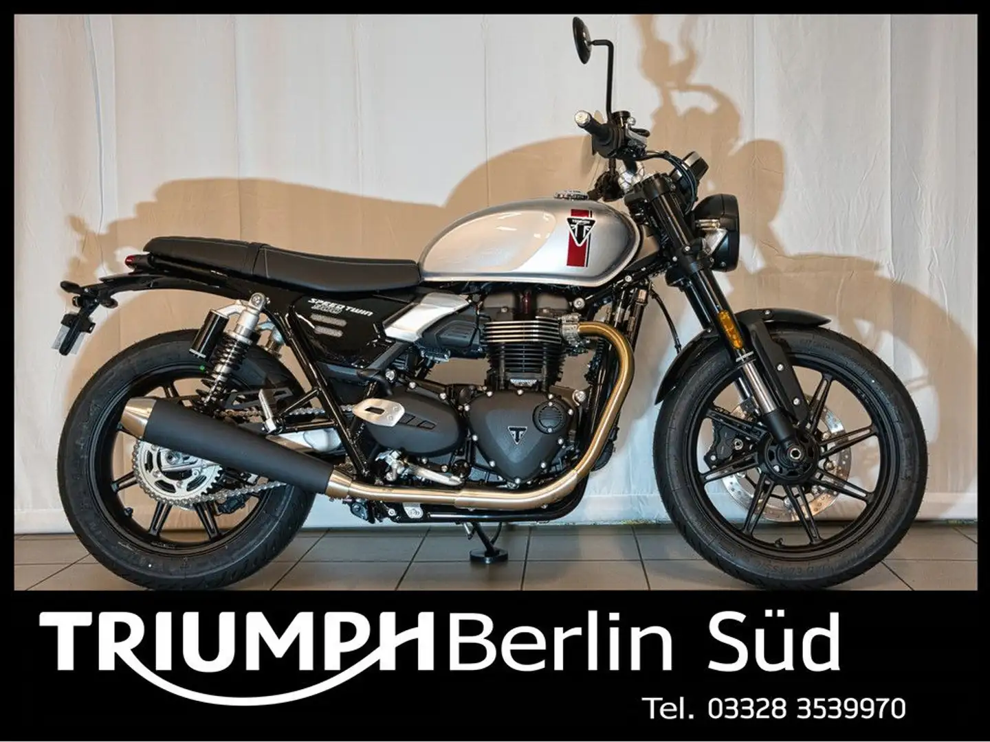 Triumph Speed Twin 900 Plateado - 1
