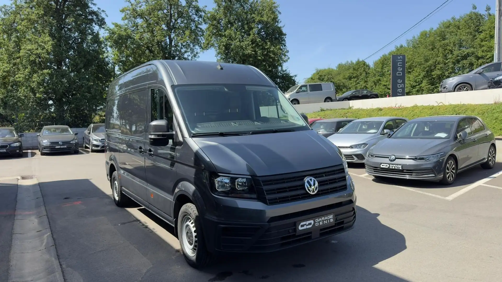 Volkswagen Crafter 2.0 CR TDi  Aut *BOITE-AUTO*TVA*CAMERA360*GARANTIE Grijs - 1